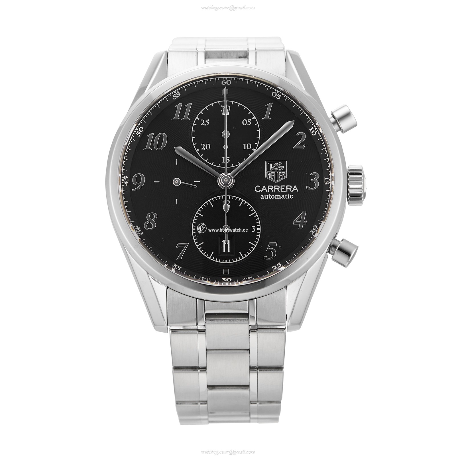 TAG Heuer Carrera CAS2110.BA0730 Automatic Chronograph - 41mm Black Dial