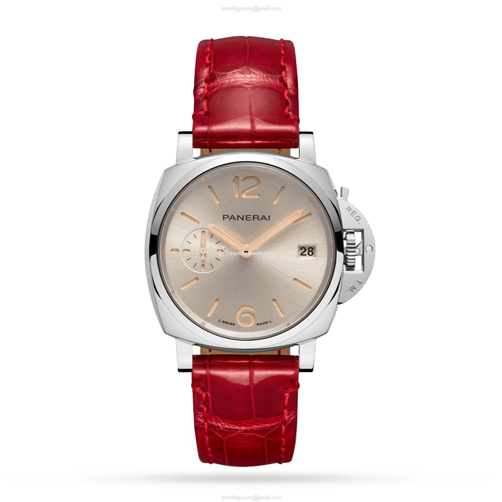 Panerai Luminor PAM01248 Automatic Watch - 38mm Stainless Steel | Black Dial