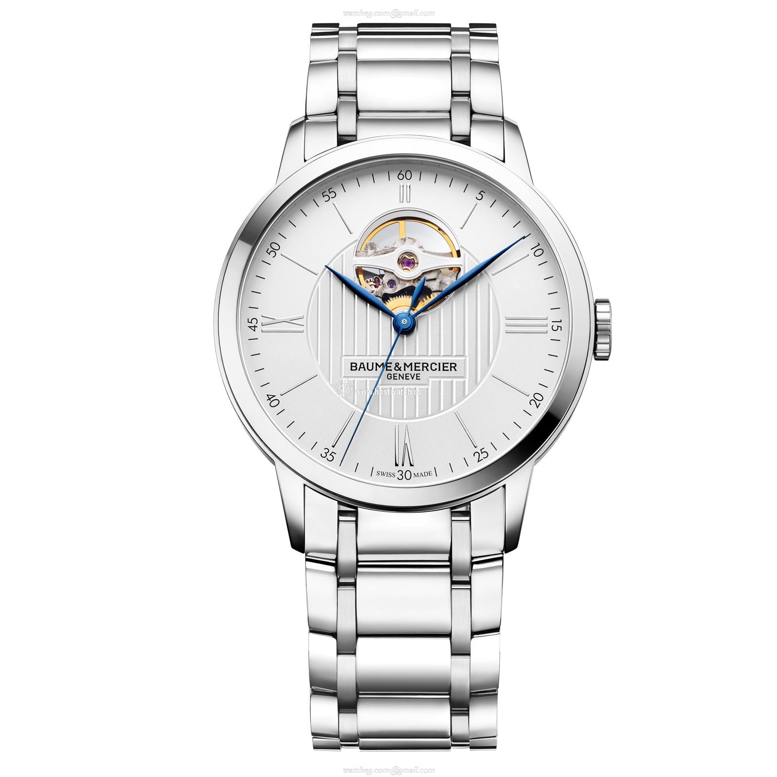 Baume & Mercier Classima M0A10275 Automatic Watch - 40mm Silver Dial