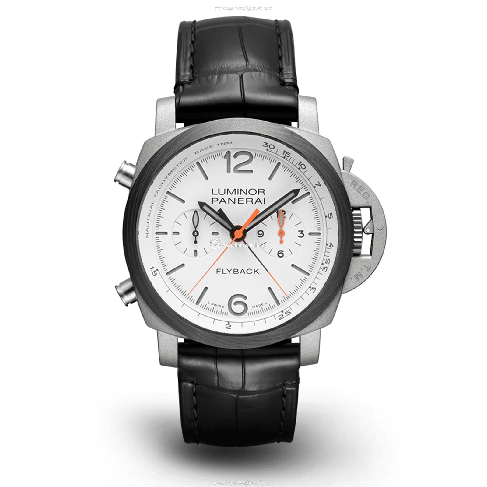 Panerai Luminor PAM01297 Carbotech Automatic - 47mm White Dial Replica