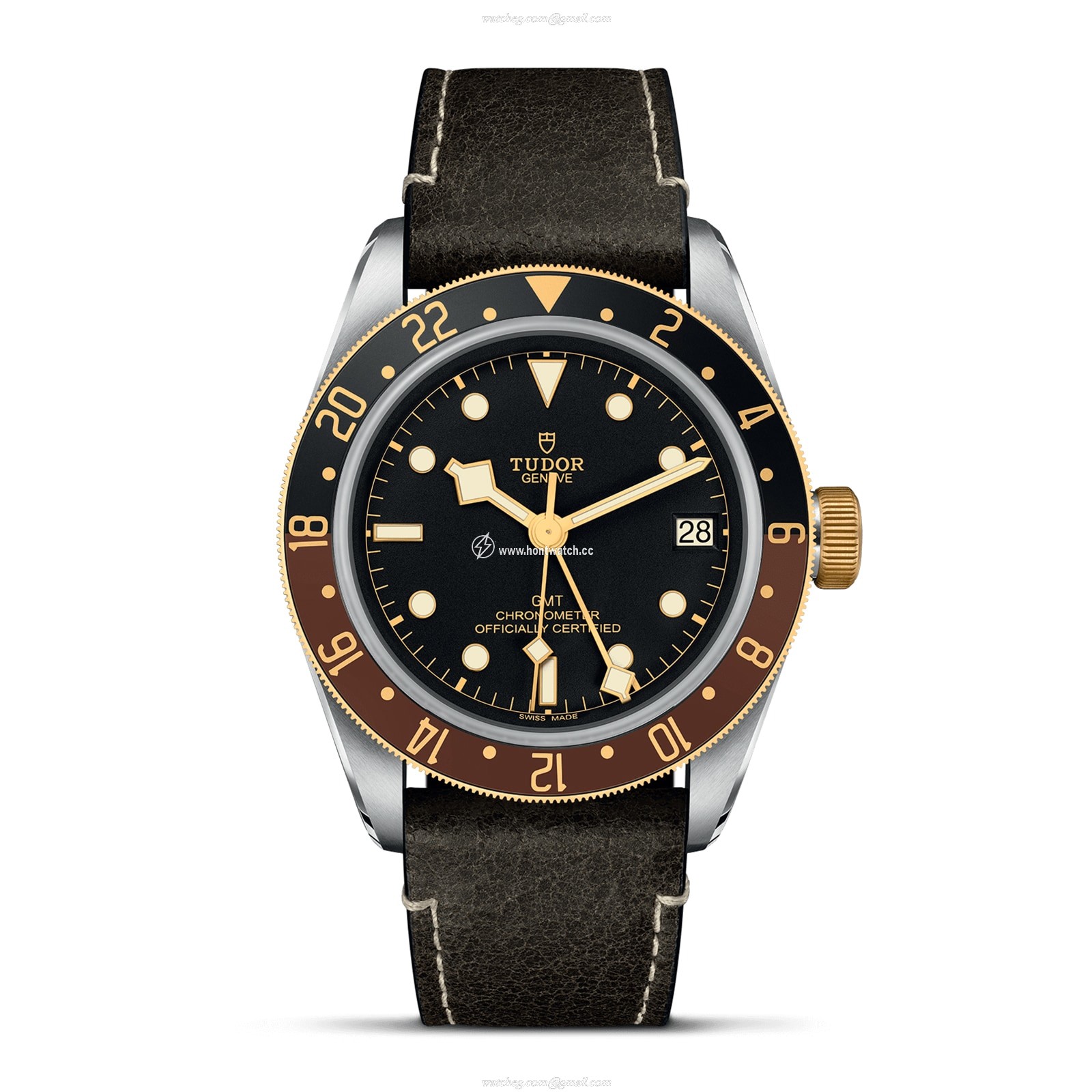 Tudor Black Bay M79833MN-0003 | 41mm Steel & Gold Automatic Watch