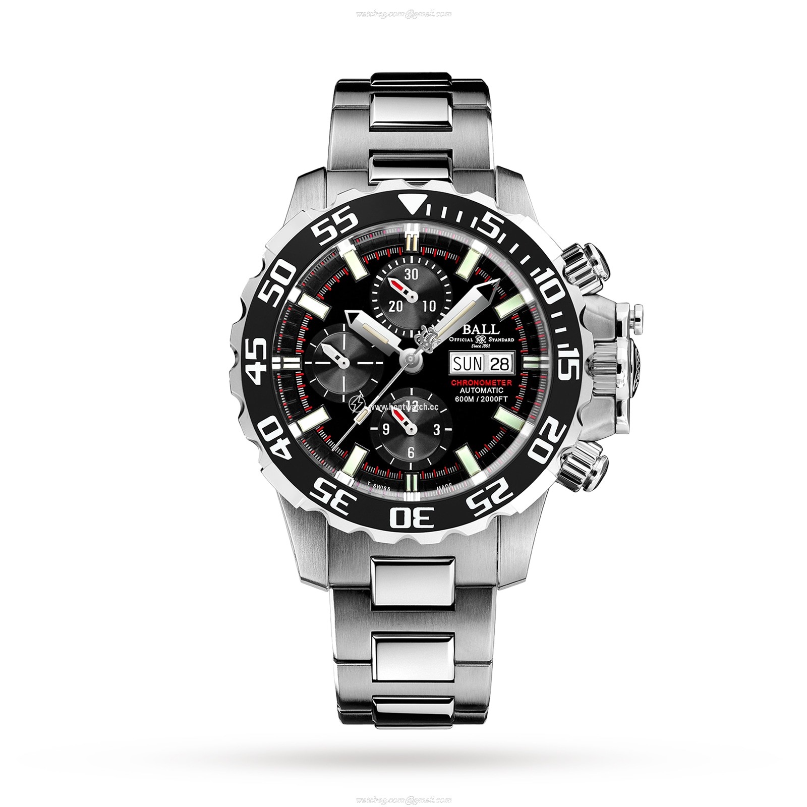 BALL Engineer Hydrocarbon DC3226A-S4C-BK | 42mm Titanium Automatic Watch