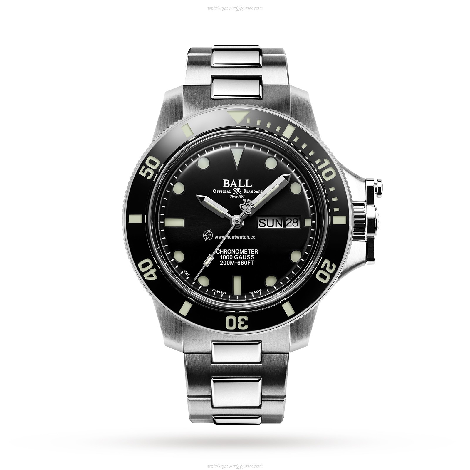 BALL Engineer Hydrocarbon DM2118B-SCJ-BK | 40mm Automatic Black Watch