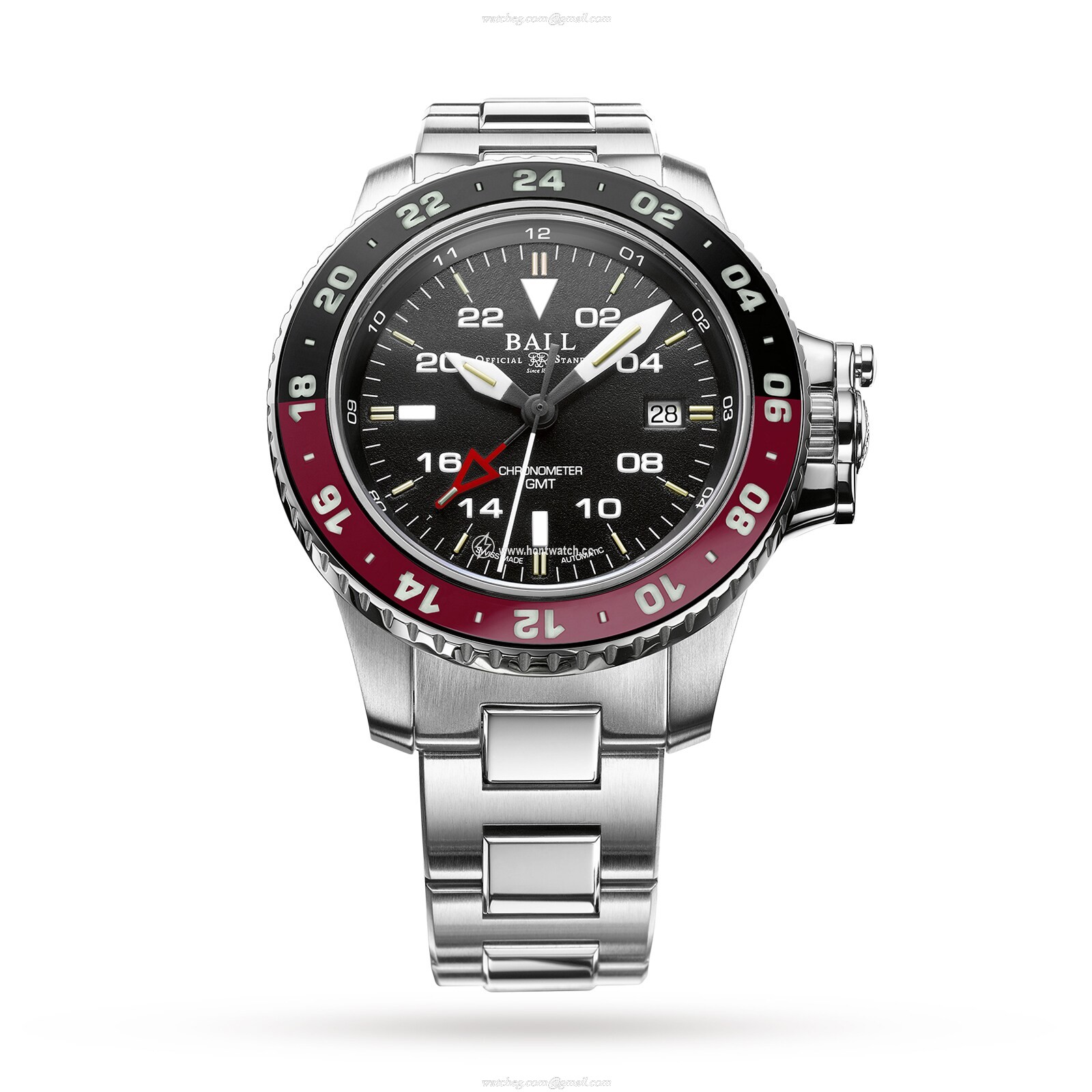 BALL Engineer Hydrocarbon Automatic Black Watch - 42mm Stainless Steel