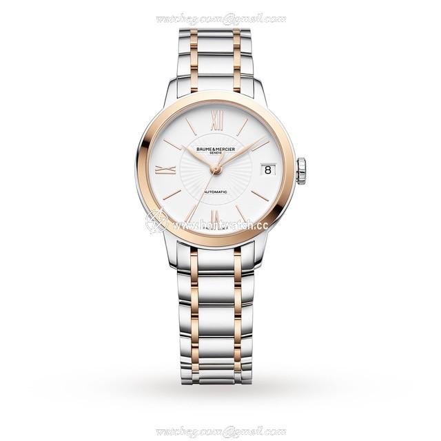Baume & Mercier Classima M0A10269 | 31mm Automatic Watch | Mother of Pearl Dial