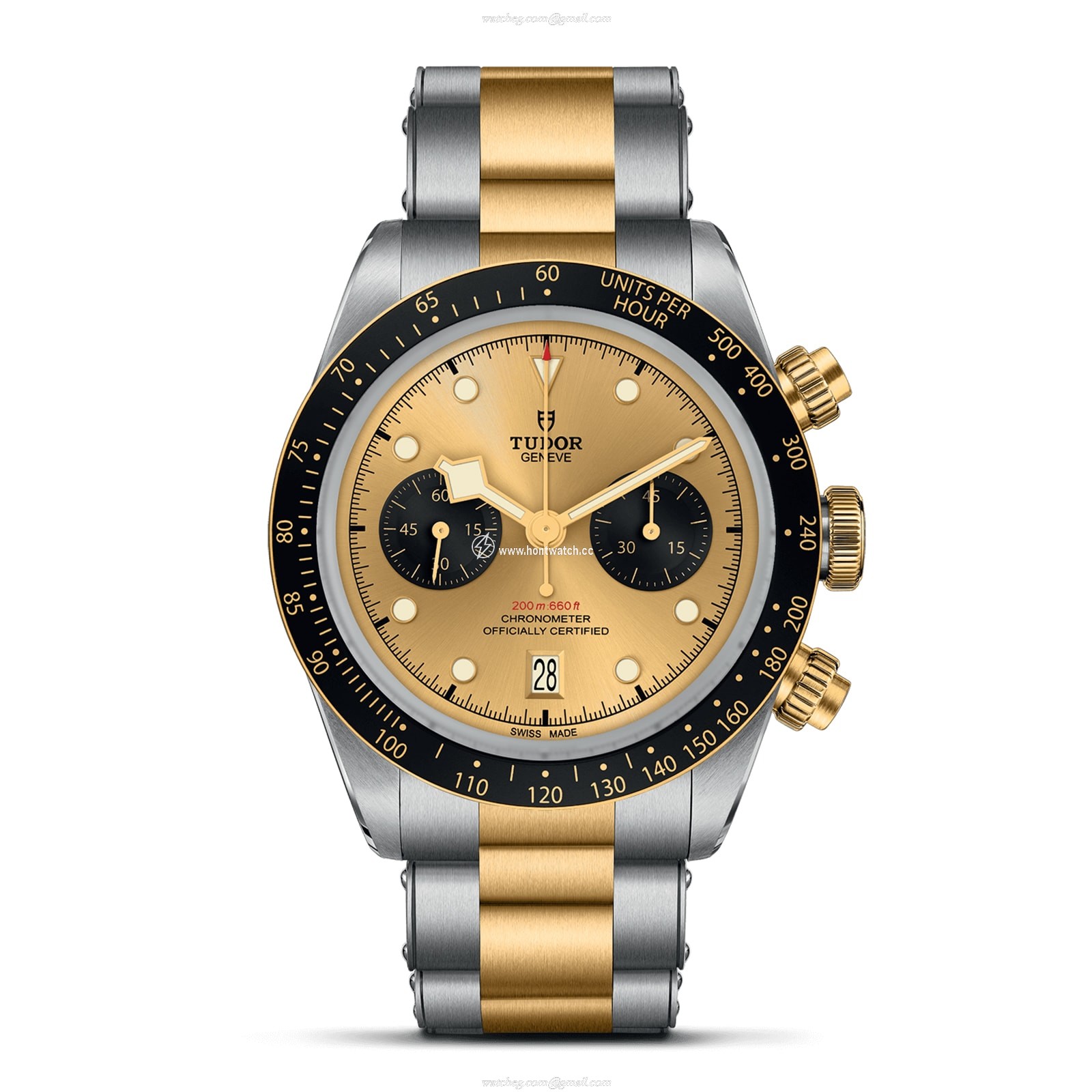 Tudor Black Bay M79363N-0007 | 41mm Steel & Gold Automatic Watch