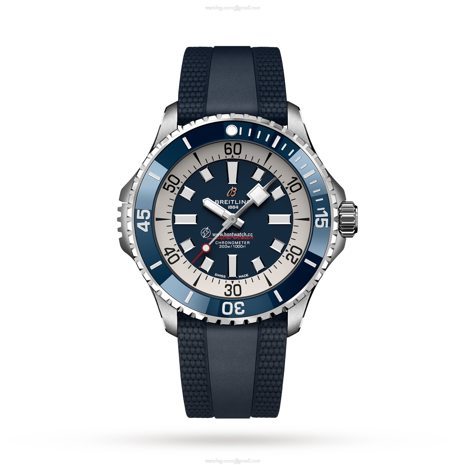 Breitling Superocean A17378E71C1S1 | 46mm Automatic Blue Dial | 300M Water Resistant