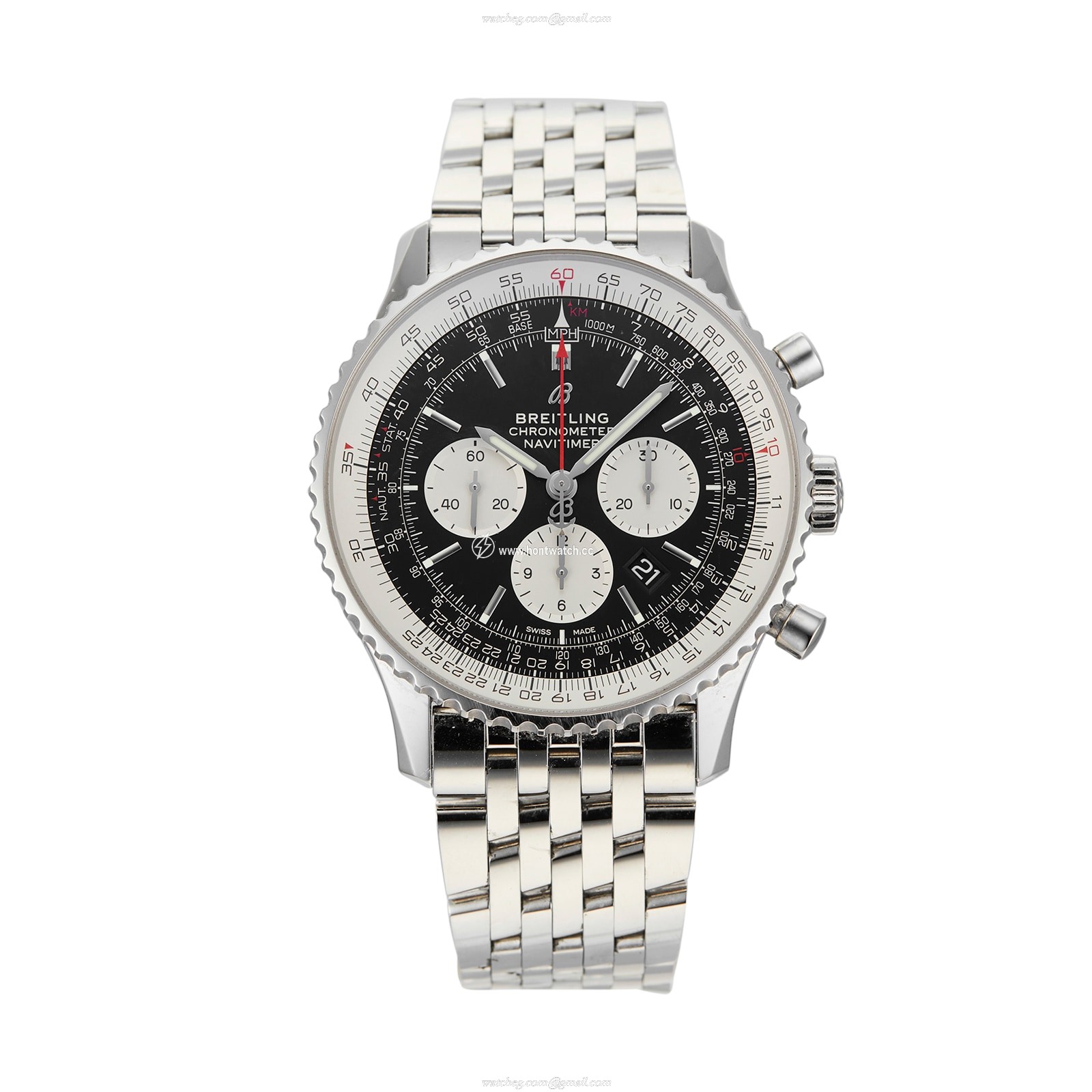 Breitling Navitimer AB0127211/B1A1 | 46mm Automatic Black Dial | Stainless Steel