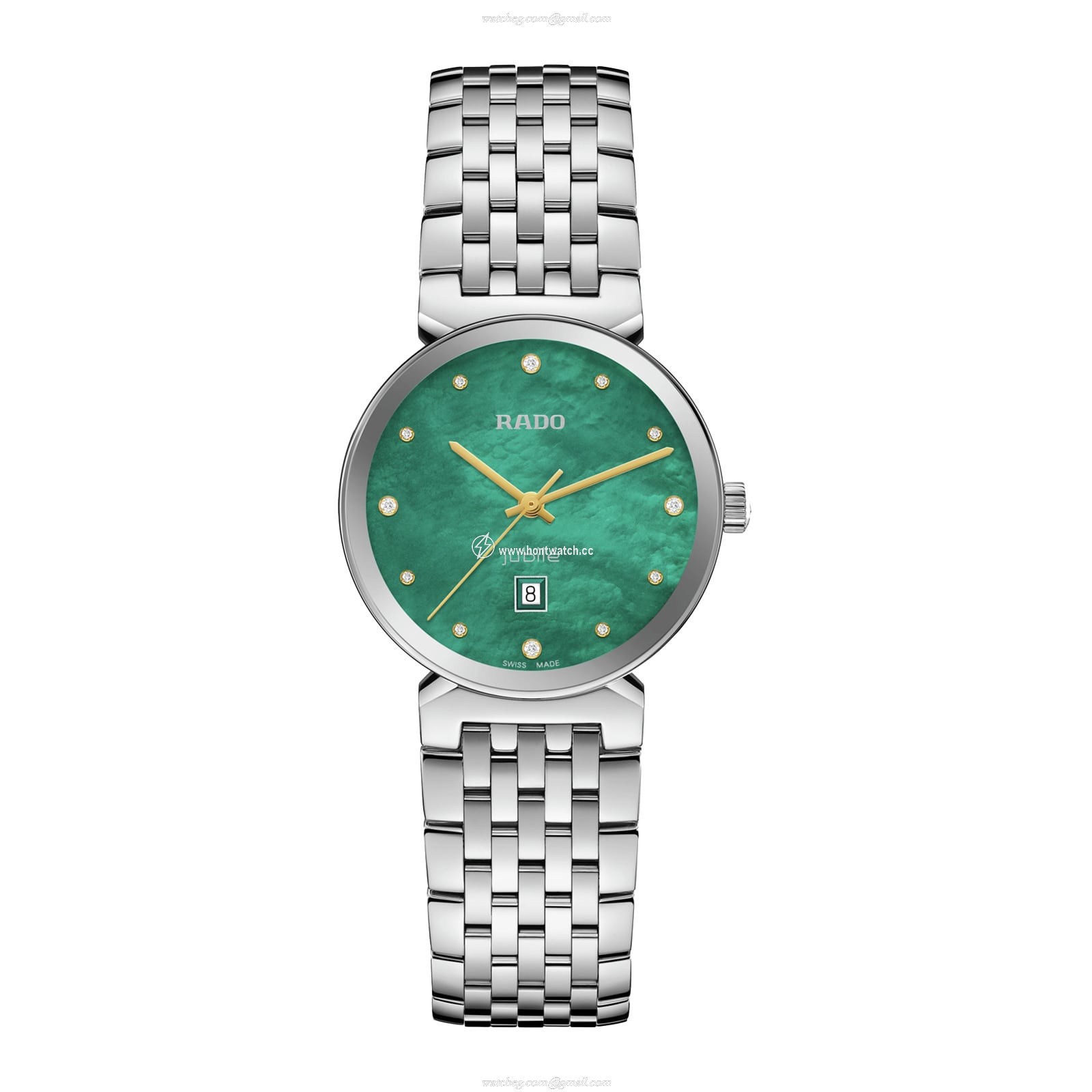 Rado Florence R48913903 | Green Dial | Diamond Markers | 30mm Stainless Steel