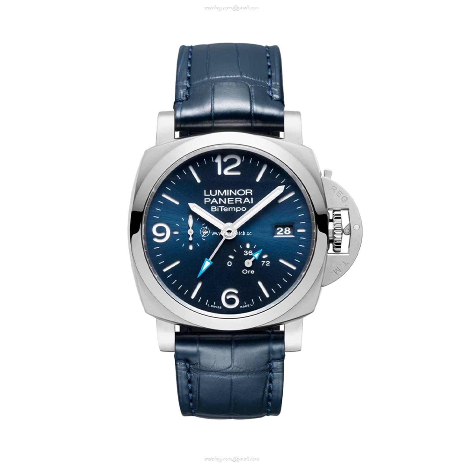Panerai Luminor PAM01361 Automatic Blue Dial - 44mm Stainless Steel Watch