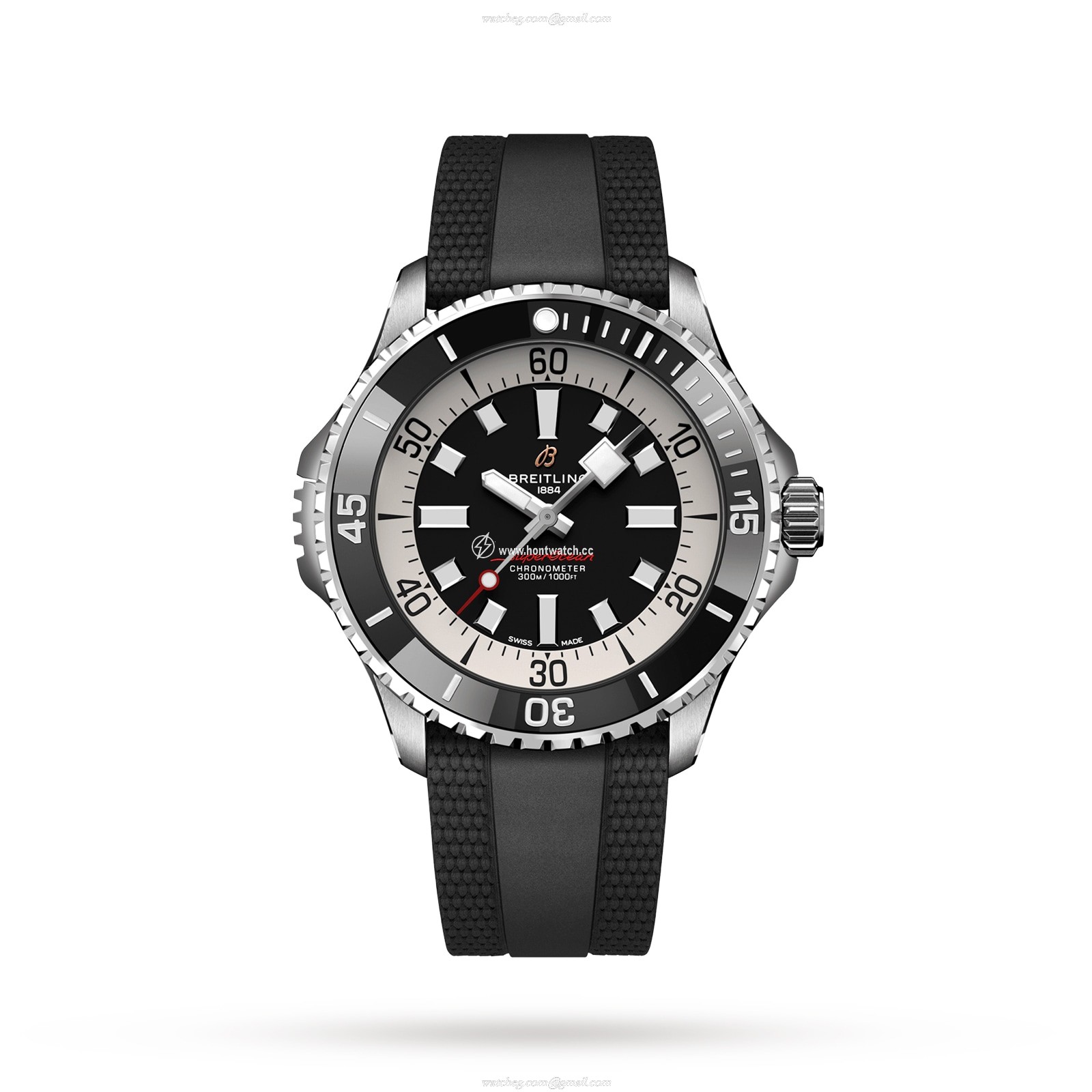 Breitling Superocean A17378211B1S1 | 46mm Black Automatic Watch