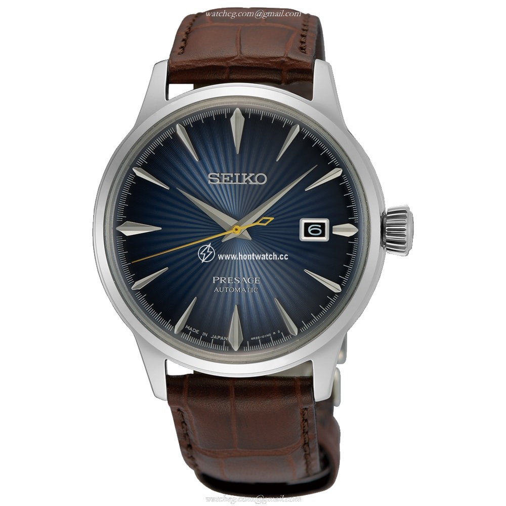 Seiko Presage SRPK15J1 Automatic Blue Dial Watch | Stainless Steel