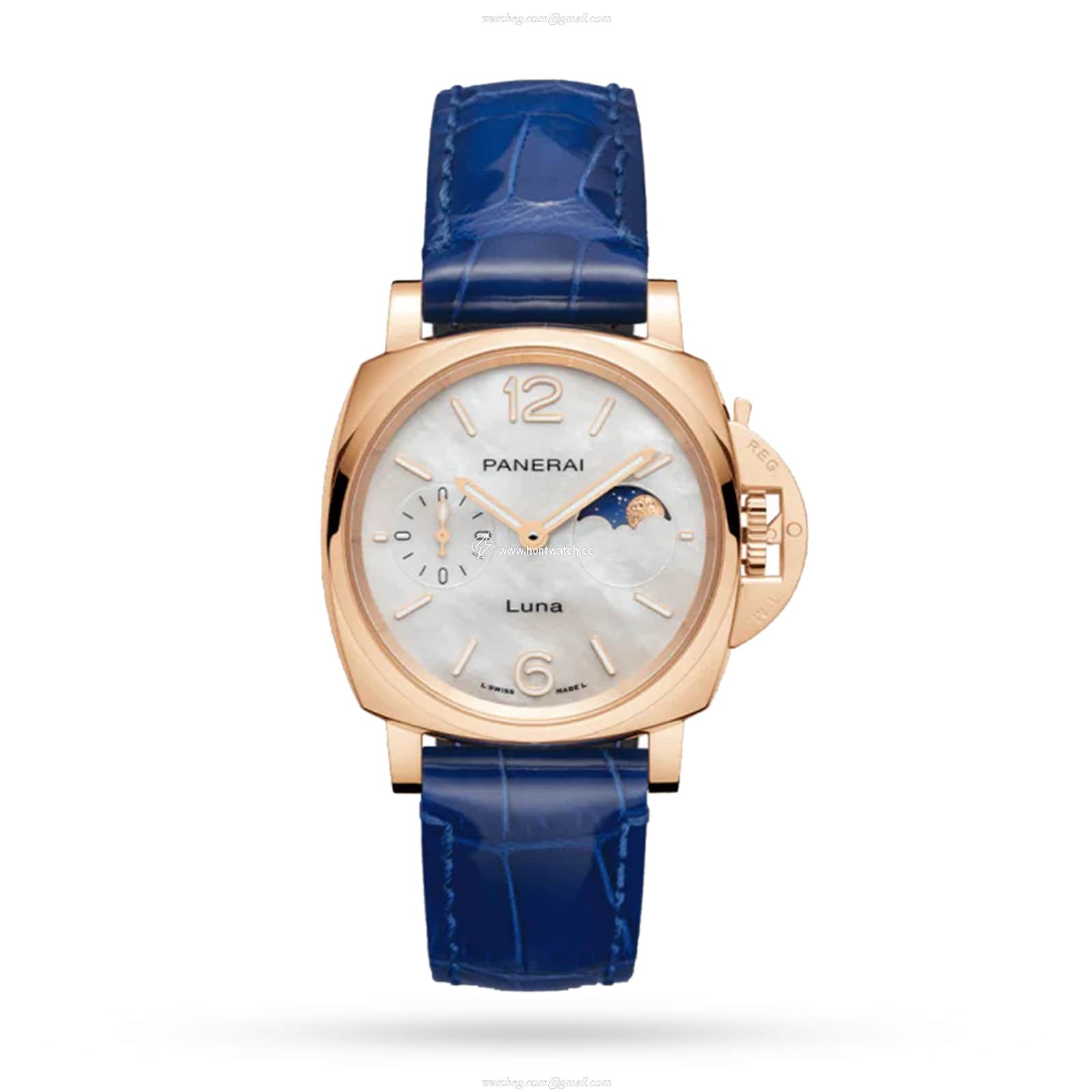 Panerai Luminor Due PAM01181 - 38mm Automatic Watch - White Dial Stainless Steel