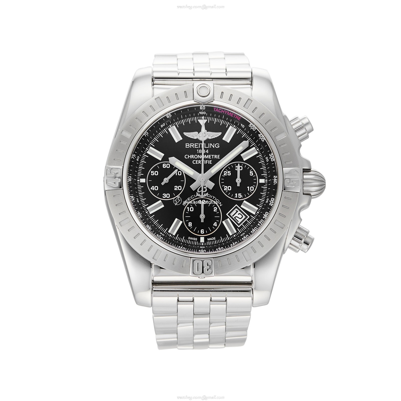 Breitling Chronomat AB0115111B1A1 | 44mm Automatic Black Dial | Stainless Steel