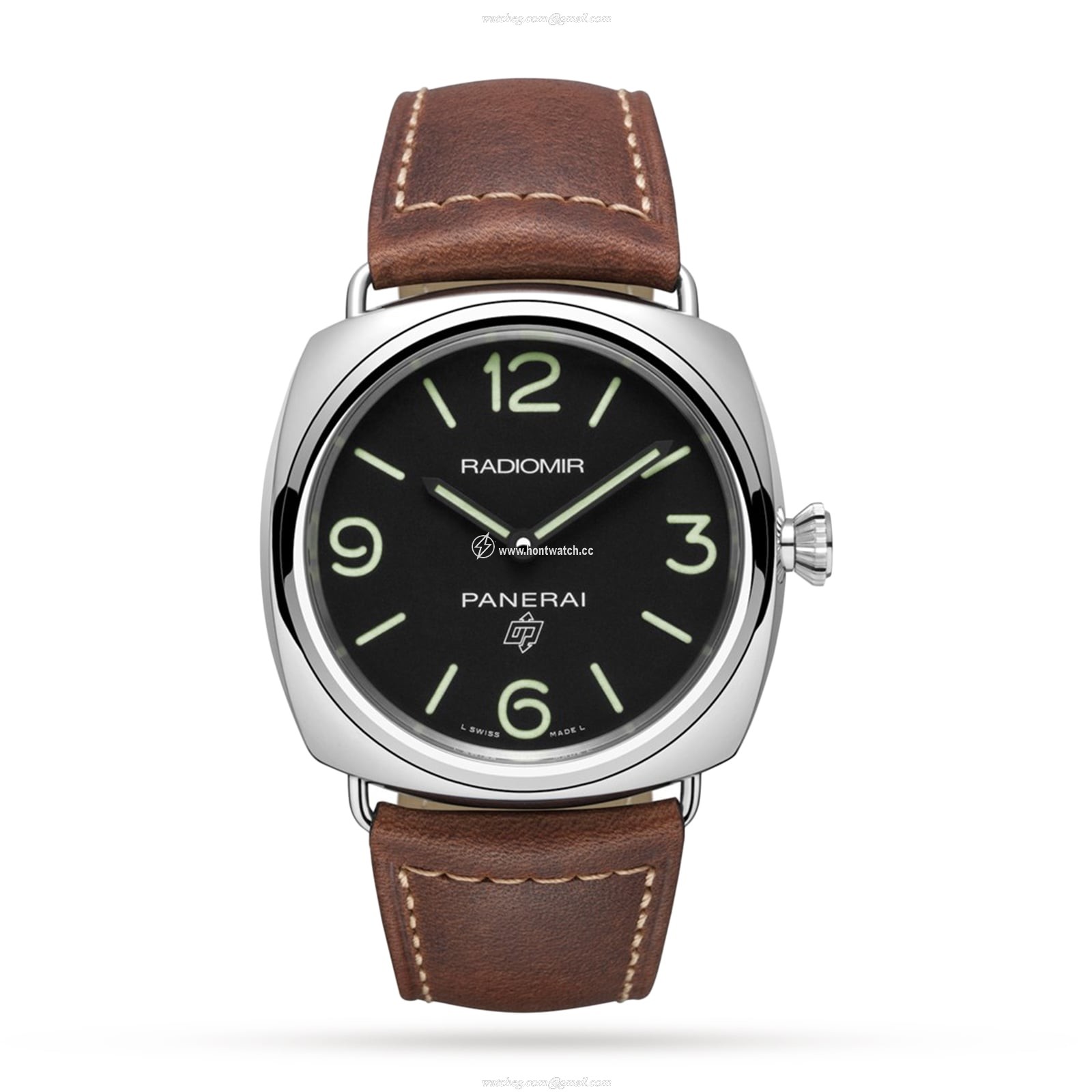 Panerai Radiomir PAM00753 - 45mm Stainless Steel Manual Winding Black Dial