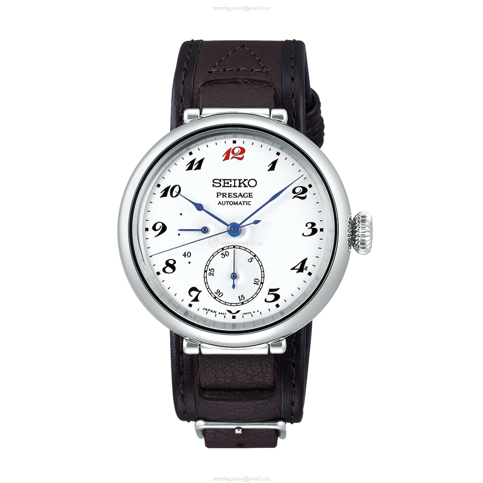 Seiko Presage SPB359J1 Automatic - White Enamel Dial - Stainless Steel