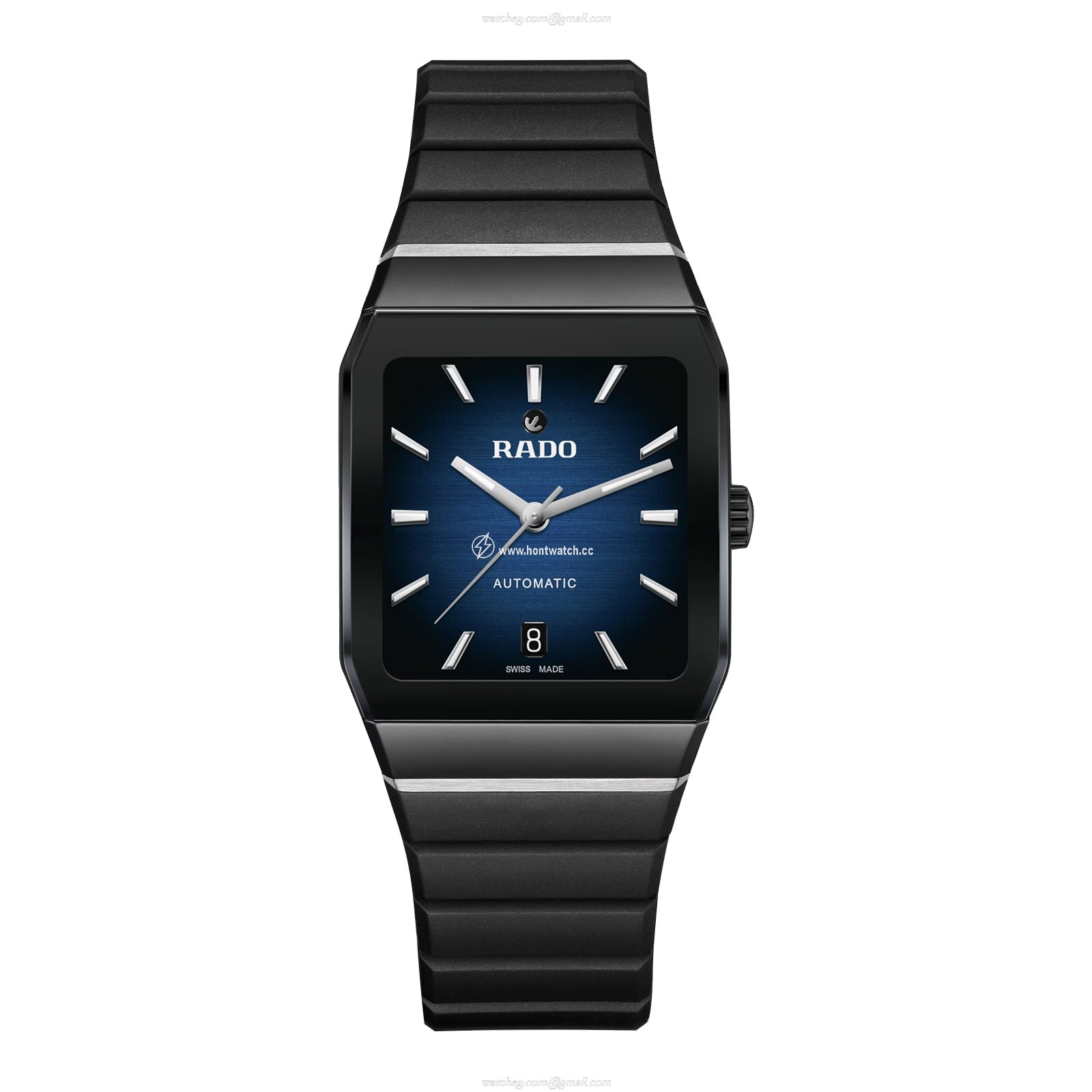 Rado Anatom R10202209 Automatic Blue Watch - Stainless Steel & Ceramic