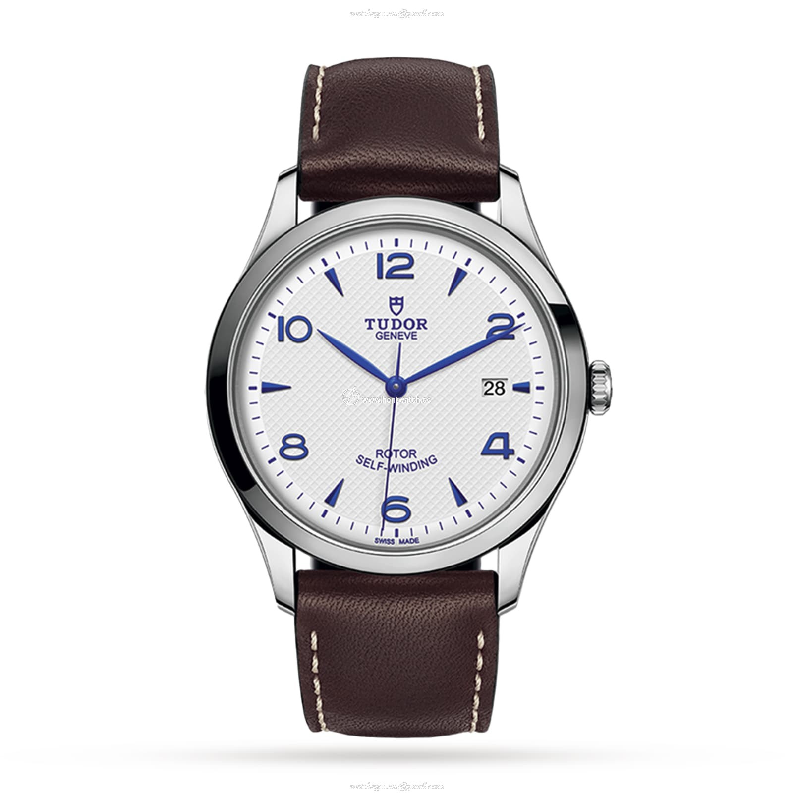Tudor 1926 Automatic Watch - 41mm Stainless Steel - White Dial