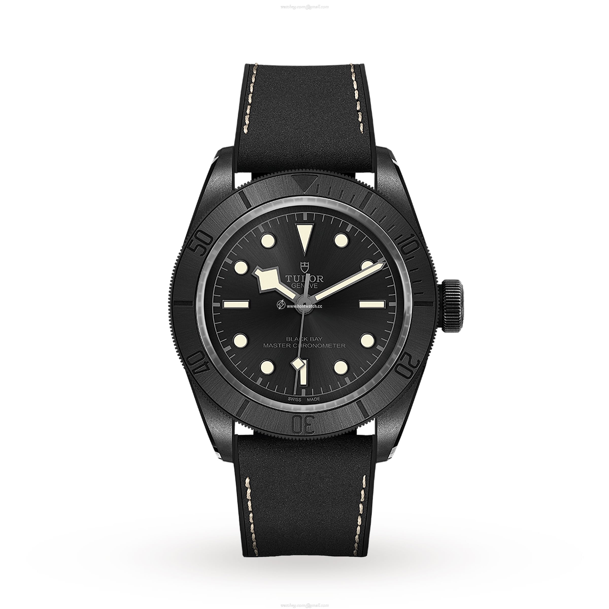 Tudor Black Bay Ceramic Automatic Watch - 41mm Black Dial | 200M Water Resistant