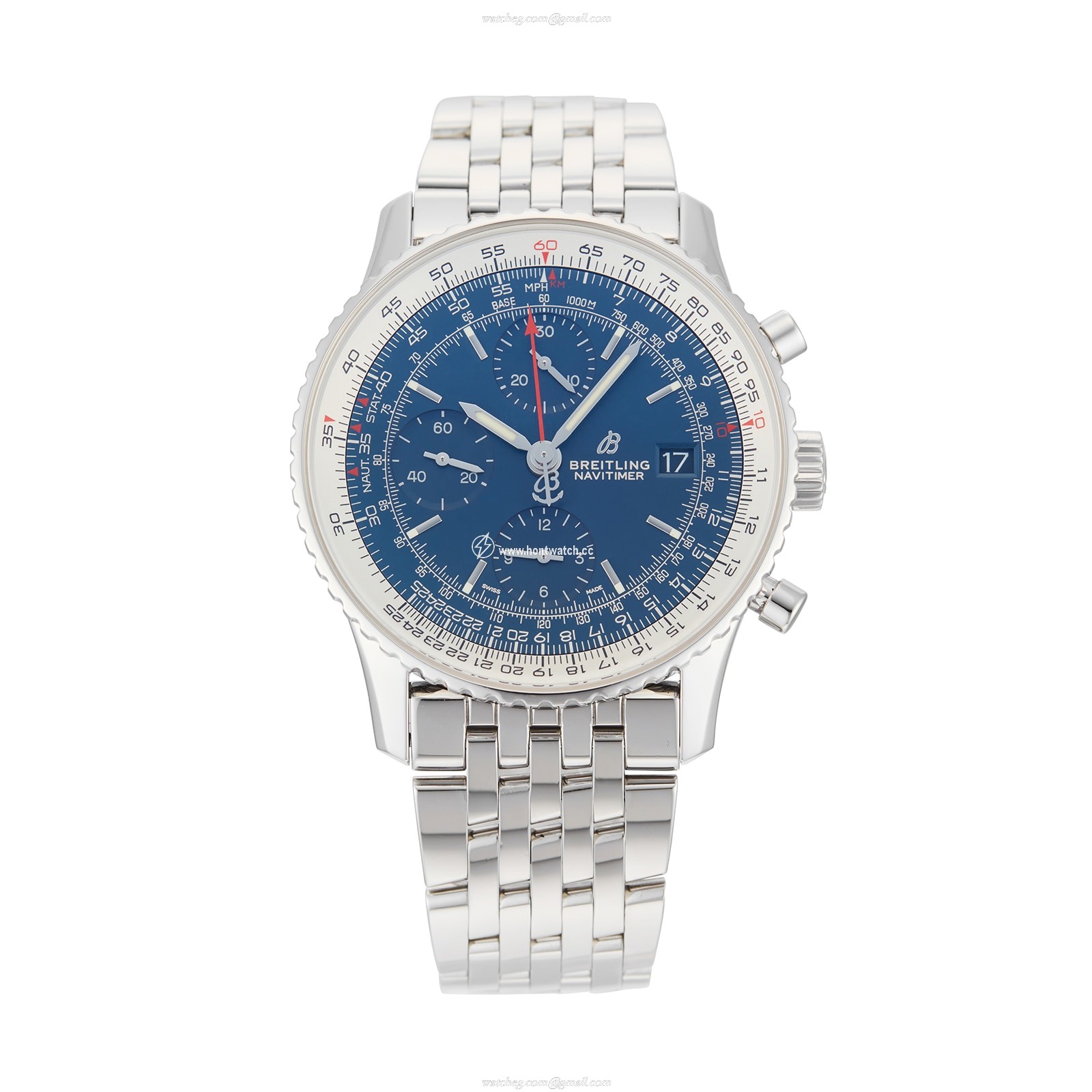 Pre-Owned Breitling Navitimer Automatic 41mm Blue Dial | Stainless Steel