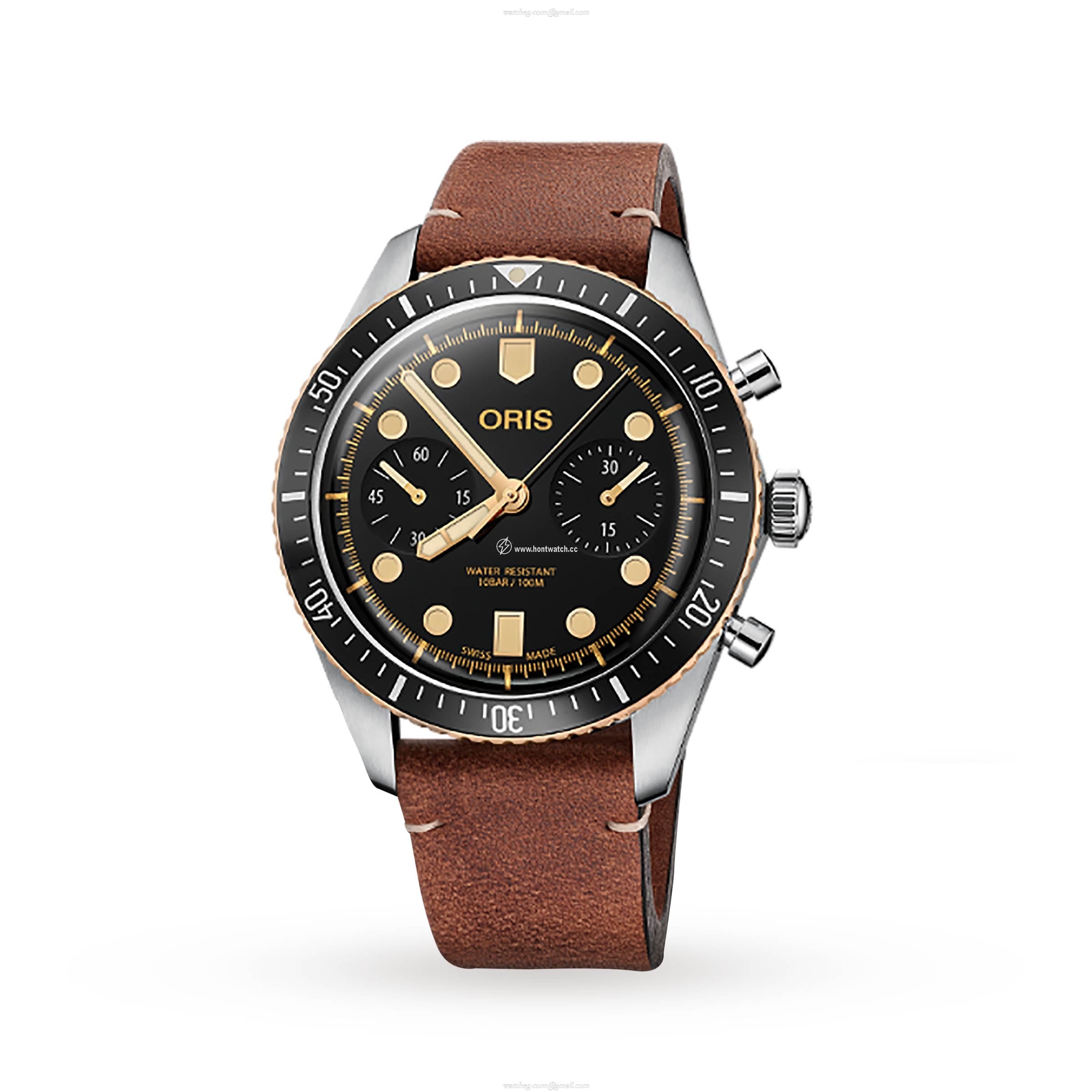 Oris Heritage 1965 Bronze Automatic Watch - 43mm Black Dial | 100M Water Resistant