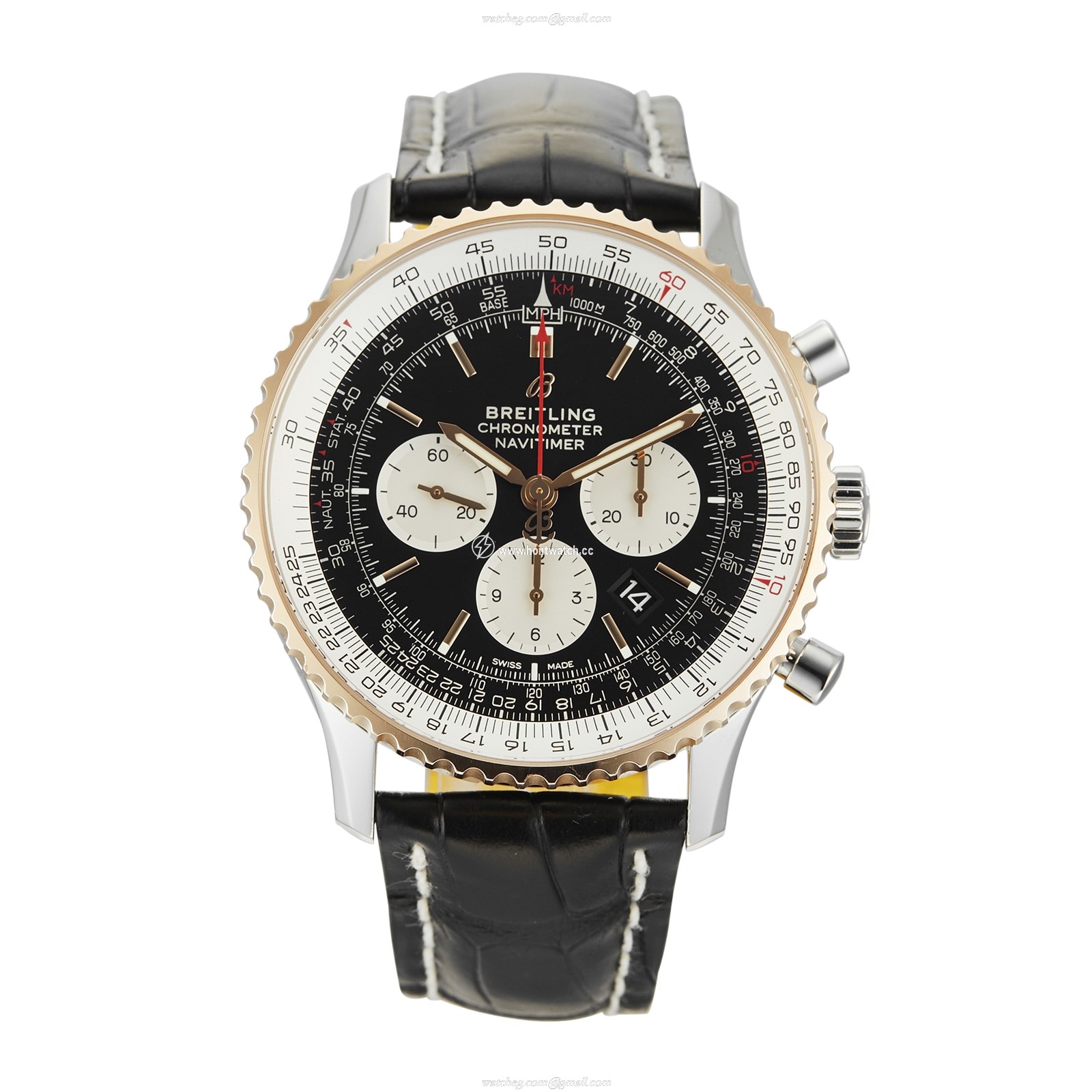 Breitling Navitimer UB0127211B1P1 | 46mm Automatic Chronograph | Black Dial