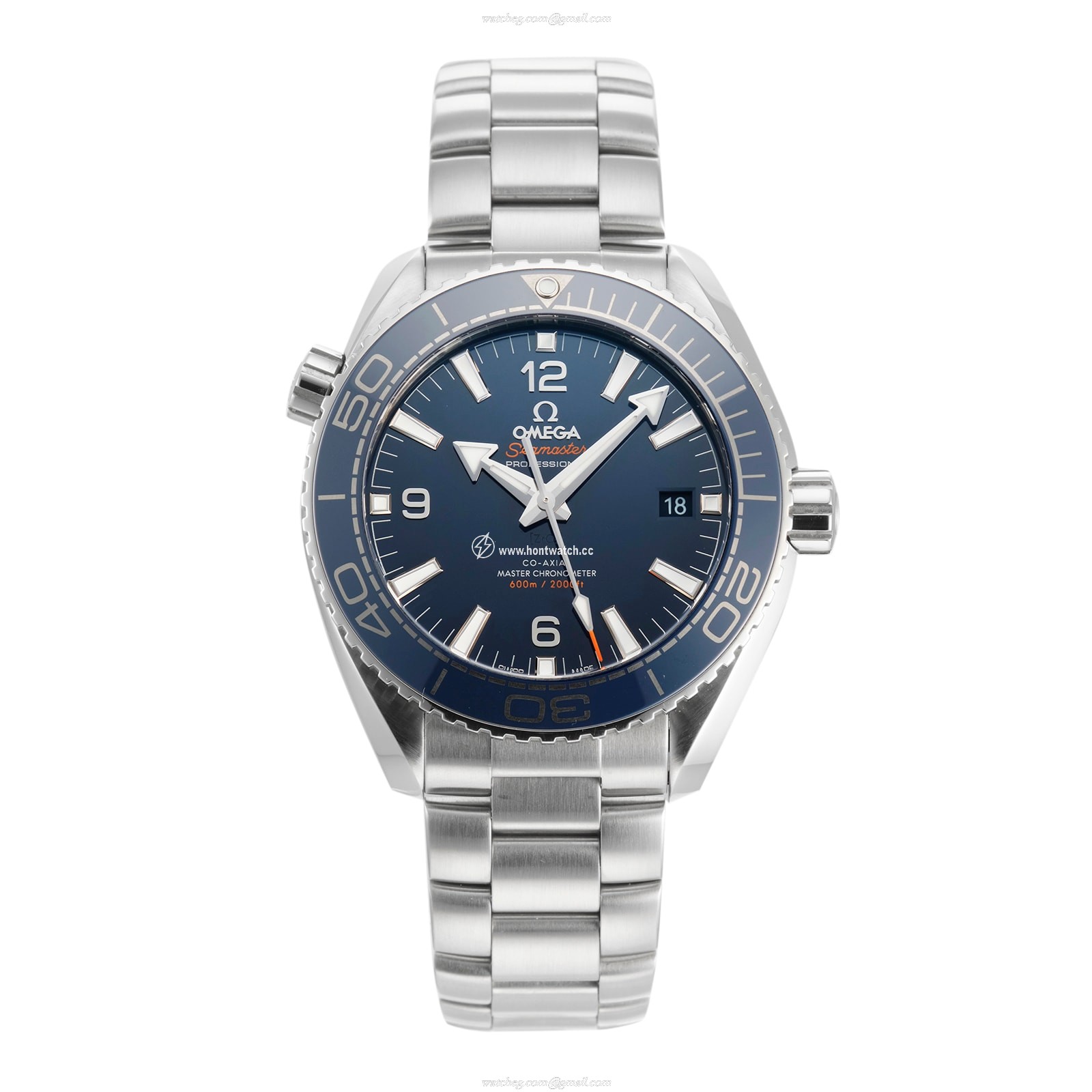 Omega Seamaster Planet Ocean 600M Automatic Blue Dial 43mm Stainless Steel