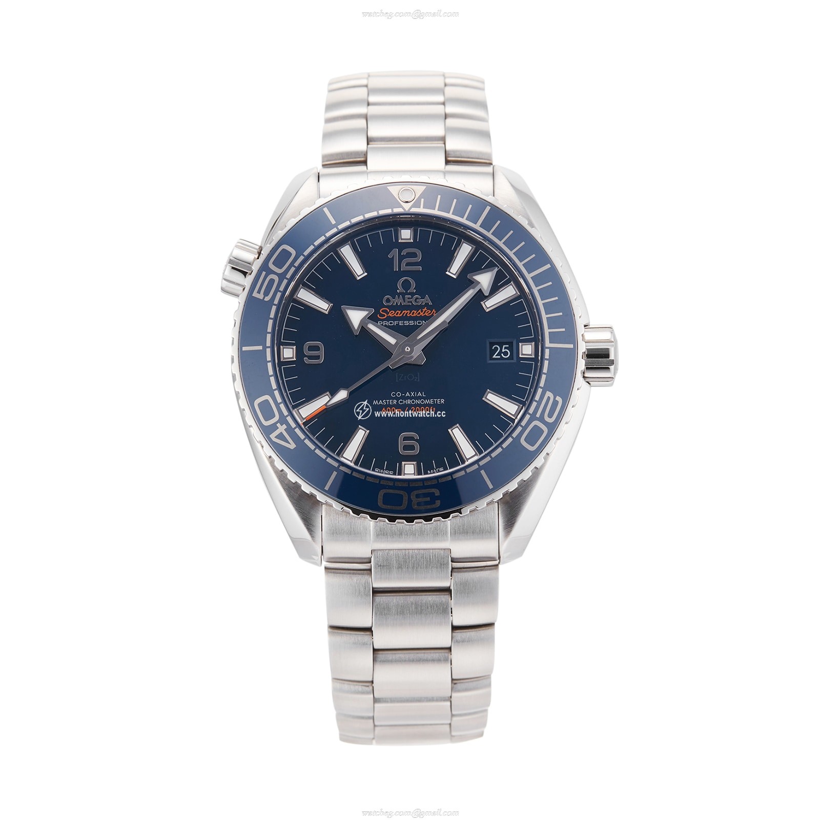 Omega Seamaster Planet Ocean 600M Blue Dial 44mm Automatic Watch