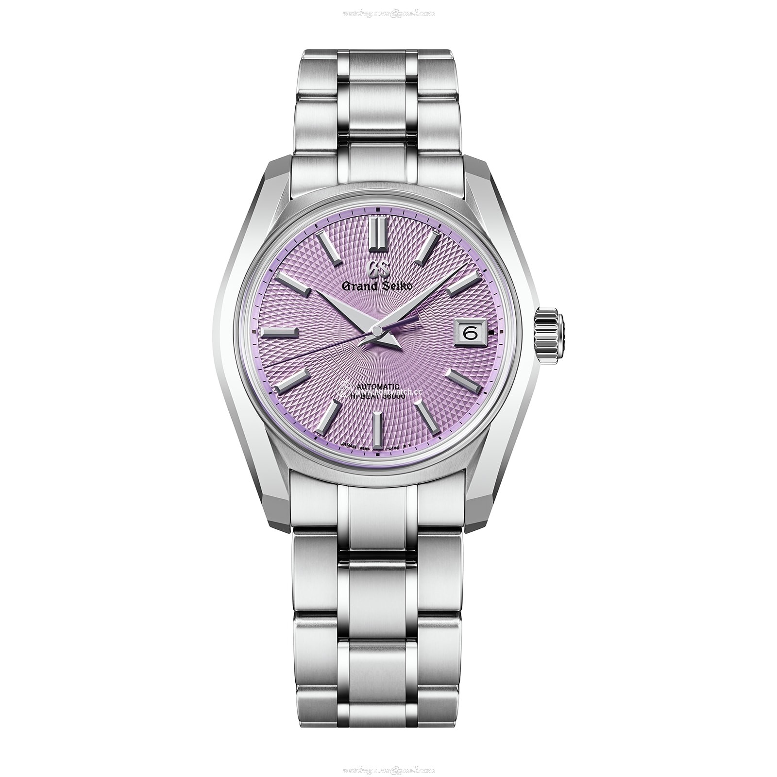 Grand Seiko Heritage SBGH337 Automatic - Purple Dial - 40mm Stainless Steel