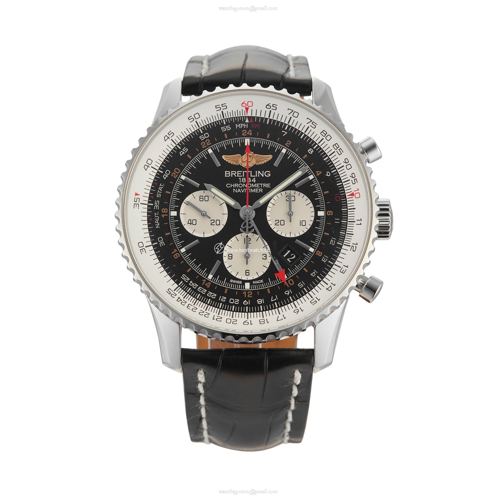 Pre-Owned Breitling Navitimer GMT 48 | Automatic Chronograph | Black Dial