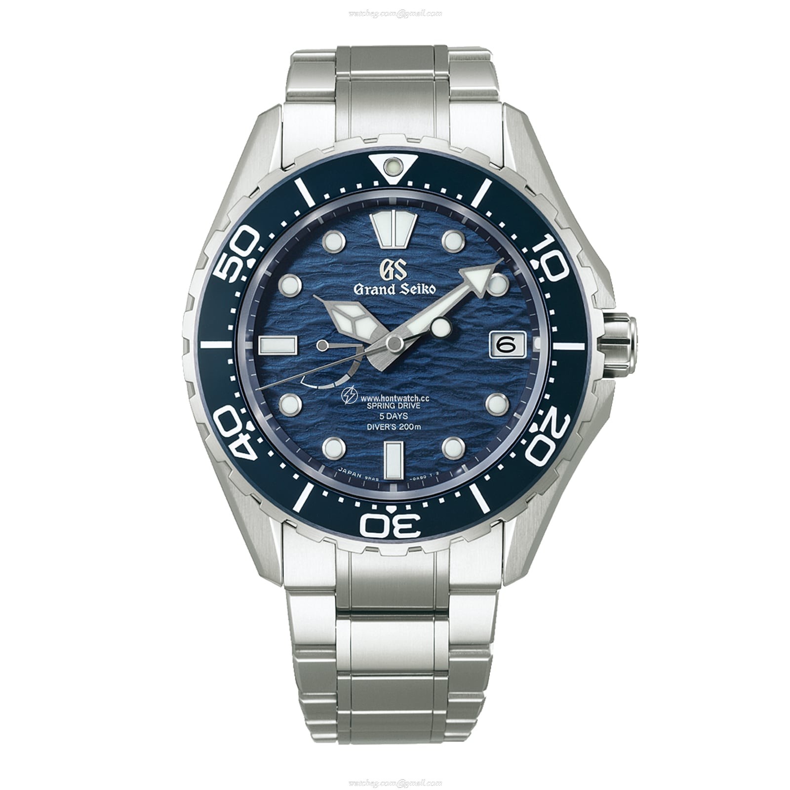 Grand Seiko Evolution 9 SLGA023 Titanium Automatic Blue Diver | 44mm