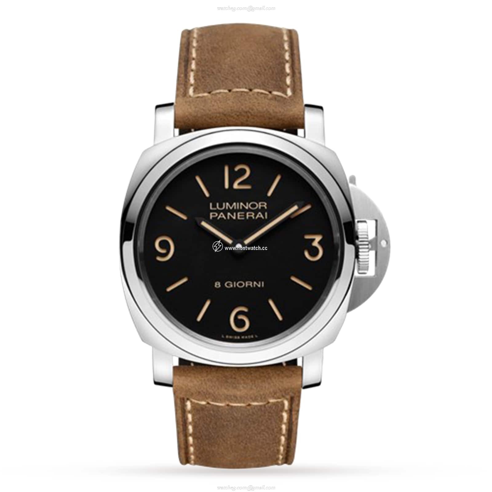 Panerai Luminor PAM00914 - 44mm Black Dial - Manual Winding - Stainless Steel