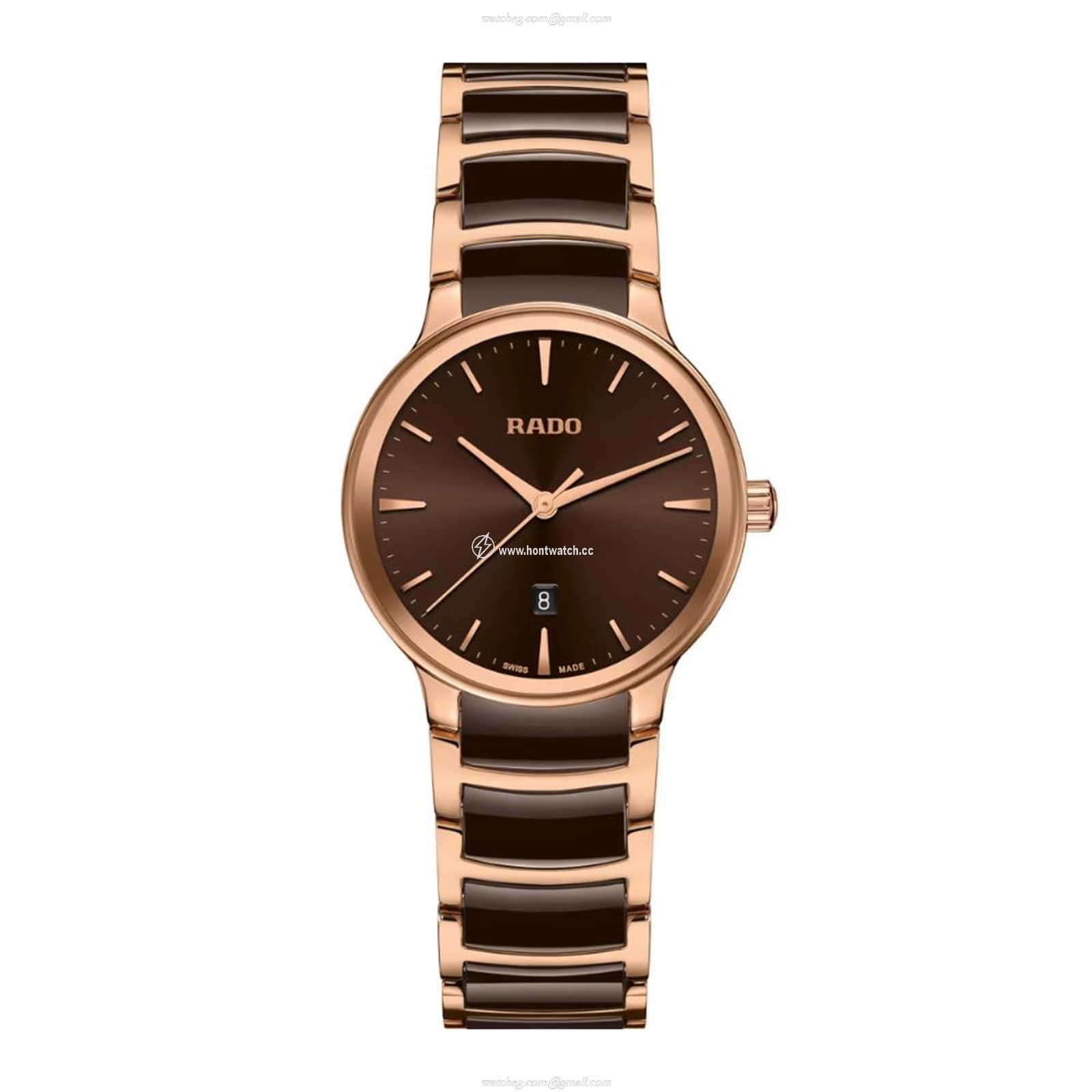 Rado Centrix R30024302 Silver Dial Quartz Watch - 39mm Stainless Steel