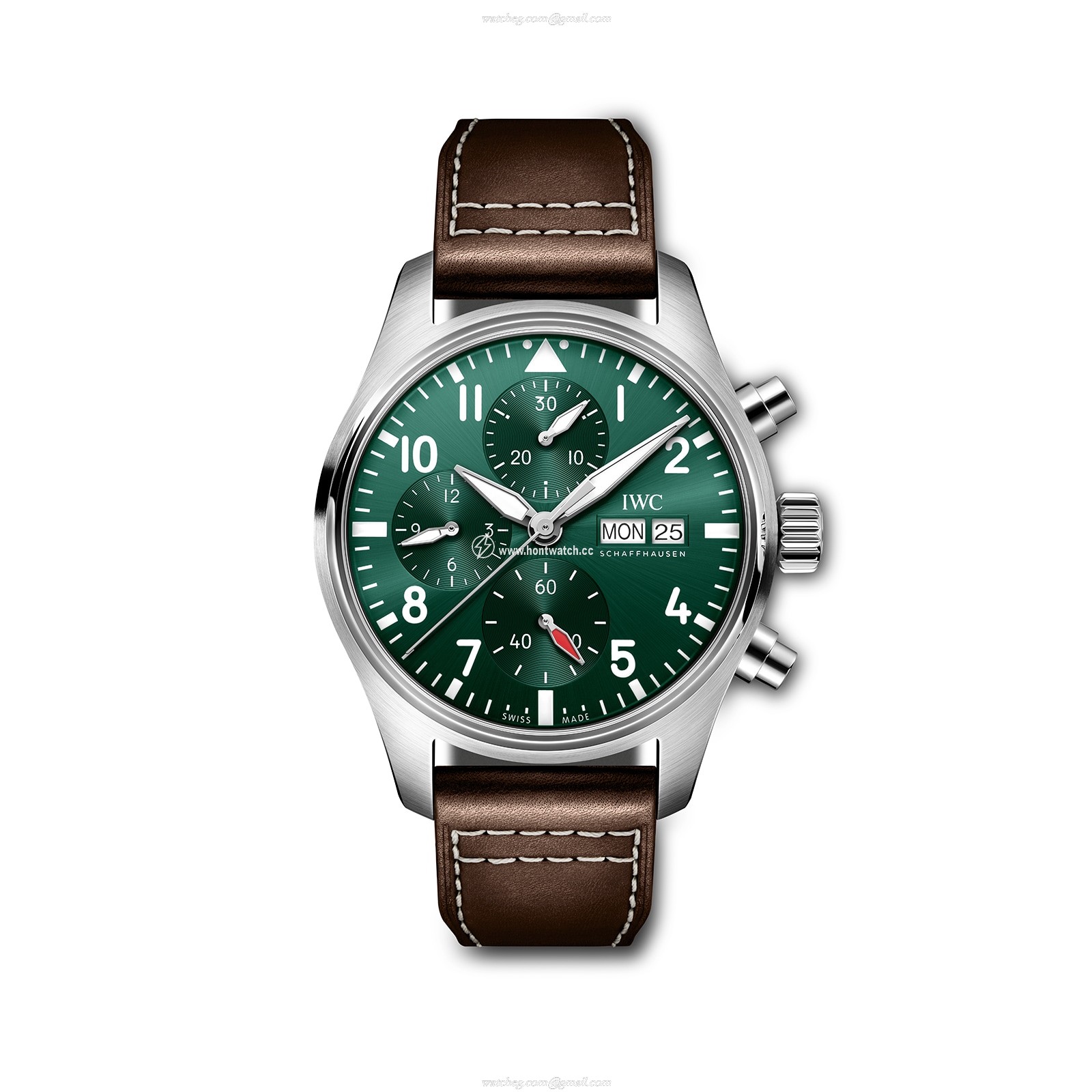 IWC Pilot Chronograph 41 | Automatic Green Dial | Stainless Steel 41mm