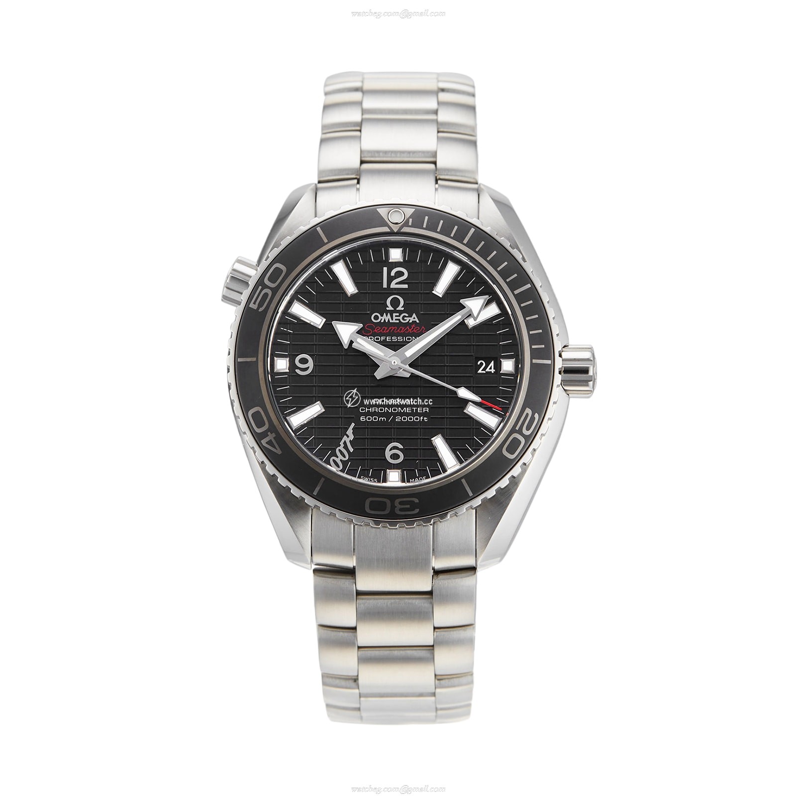 Omega Seamaster Planet Ocean 600M Automatic Watch - 42mm Black Dial | Stainless Steel