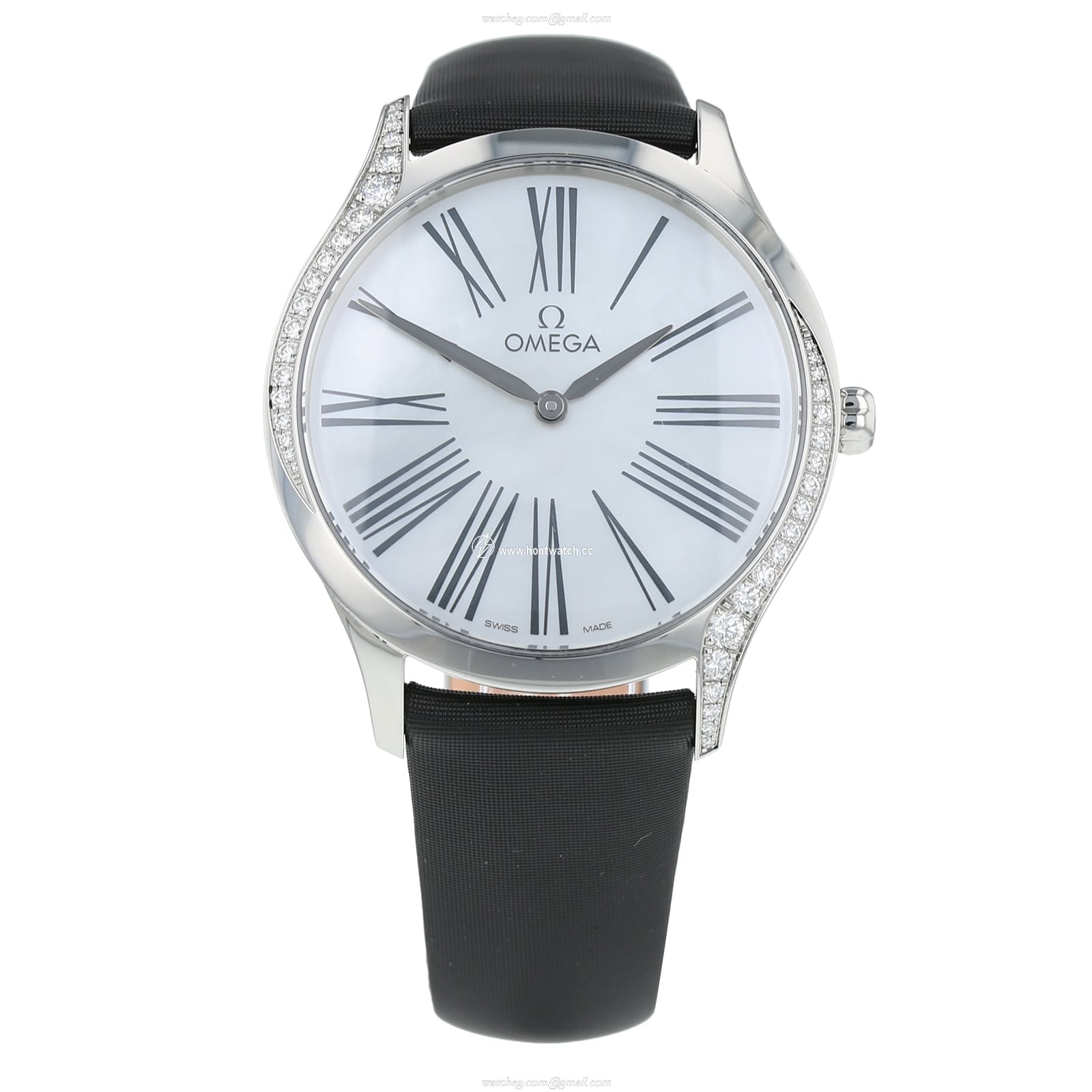 Omega De Ville Ladies Watch - 36mm Stainless Steel - Mother of Pearl Dial