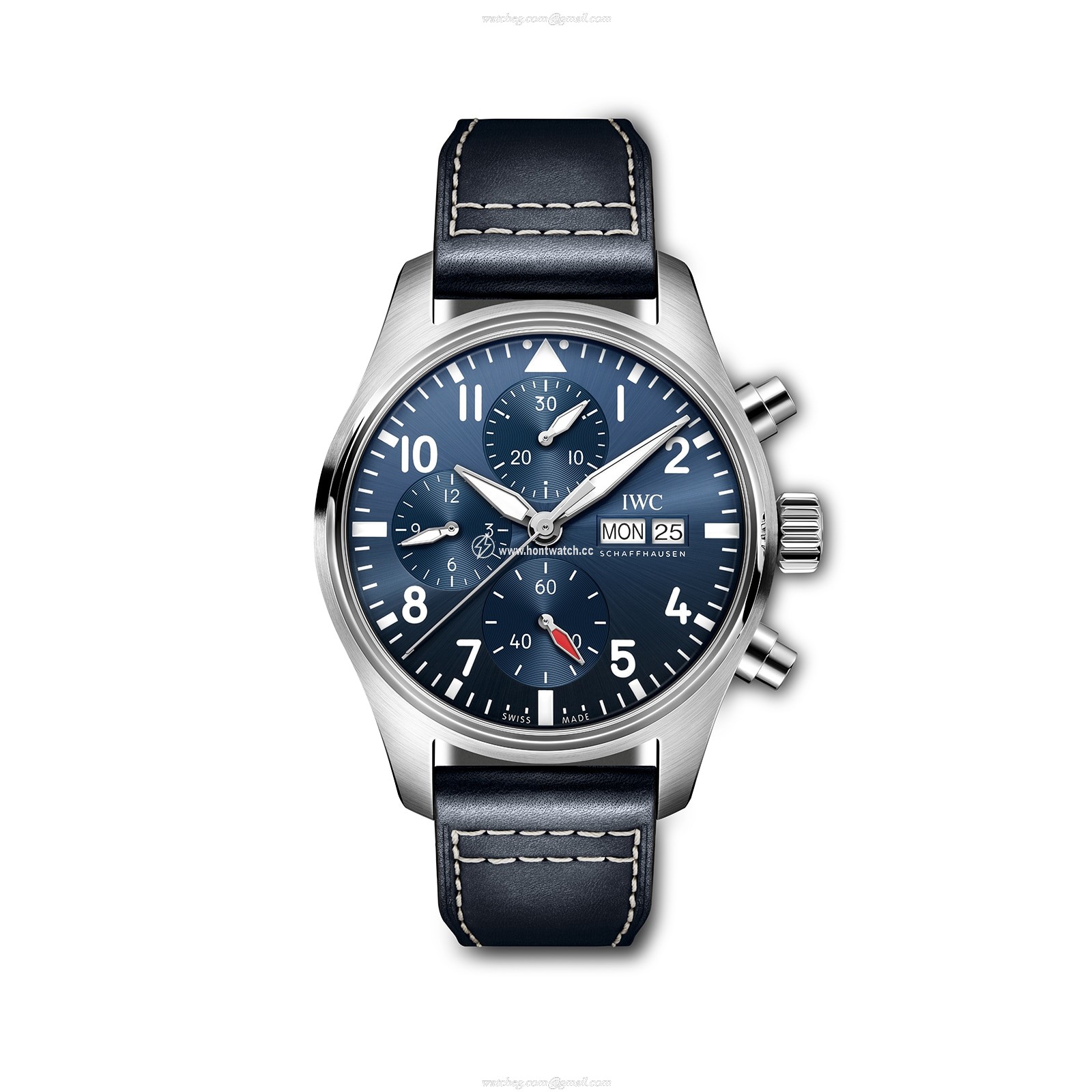 IWC Pilot IW388101 Automatic Chronograph - 41mm Stainless Steel | Blue Dial