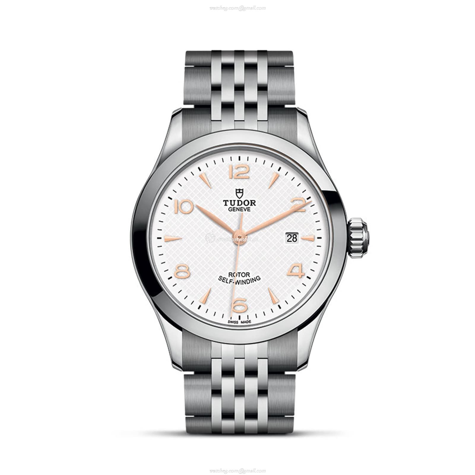 Tudor 1926 M91350-0011 | 28mm Automatic Watch | White Dial Stainless Steel