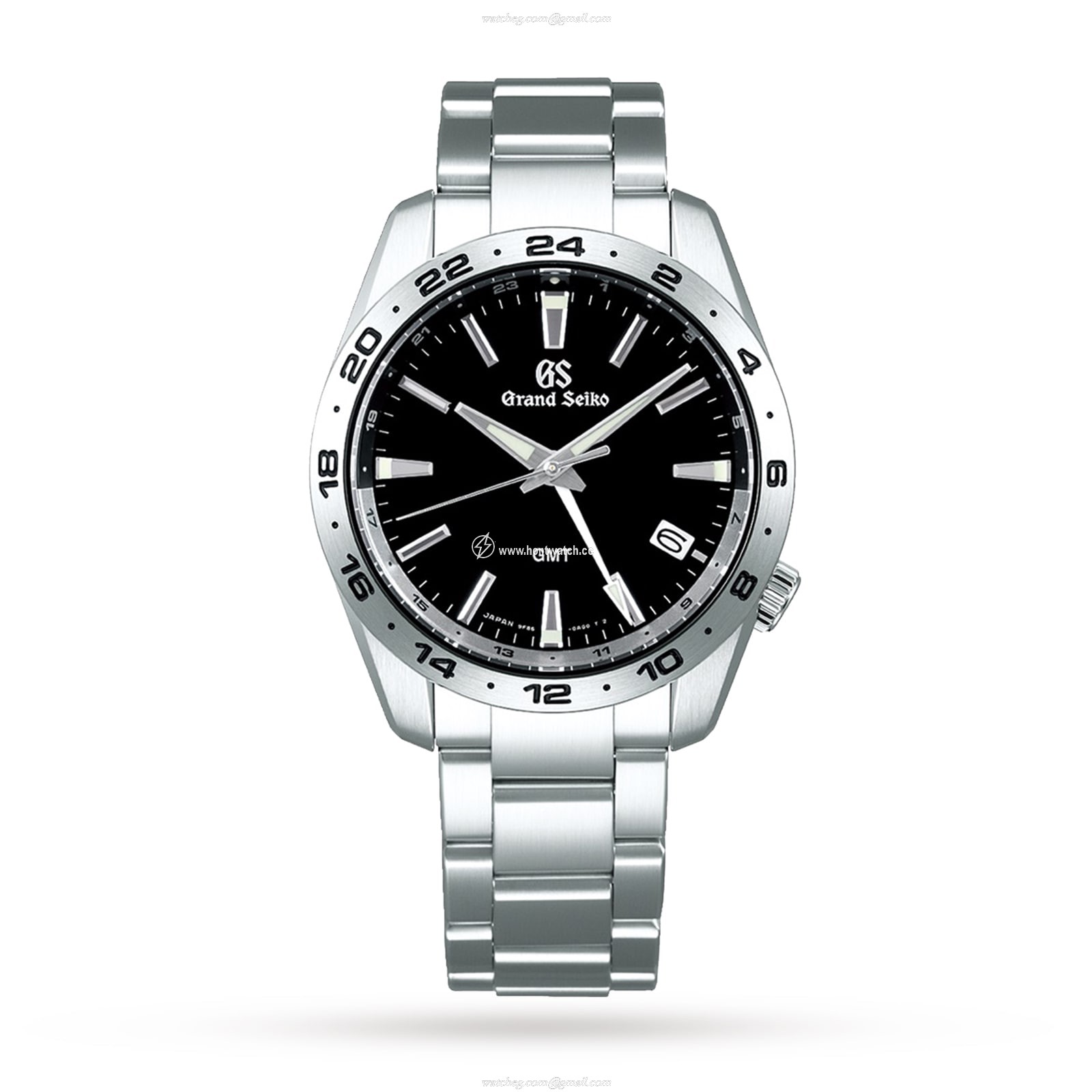 Grand Seiko Sport SBGN027 Quartz Black Replica - 200M Water Resistant - 39mm Stainless Steel Case