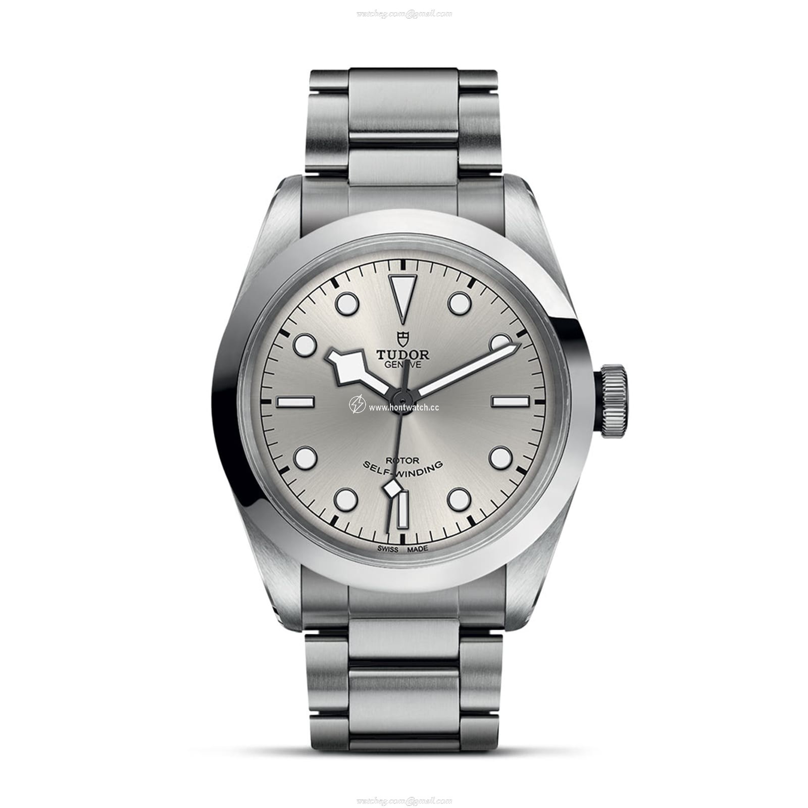 Tudor Black Bay 41 Silver Dial Automatic Watch - 41mm Stainless Steel