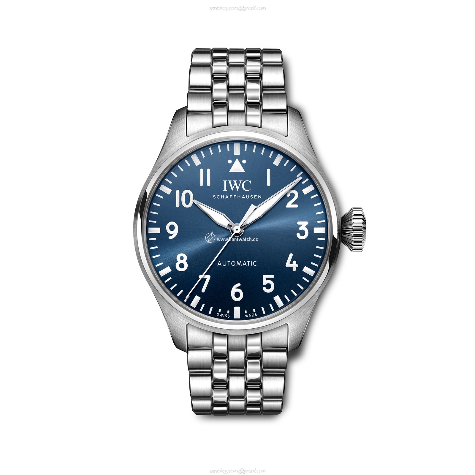 IWC Pilot IW329304 Automatic Watch | 43mm Stainless Steel | Blue Dial