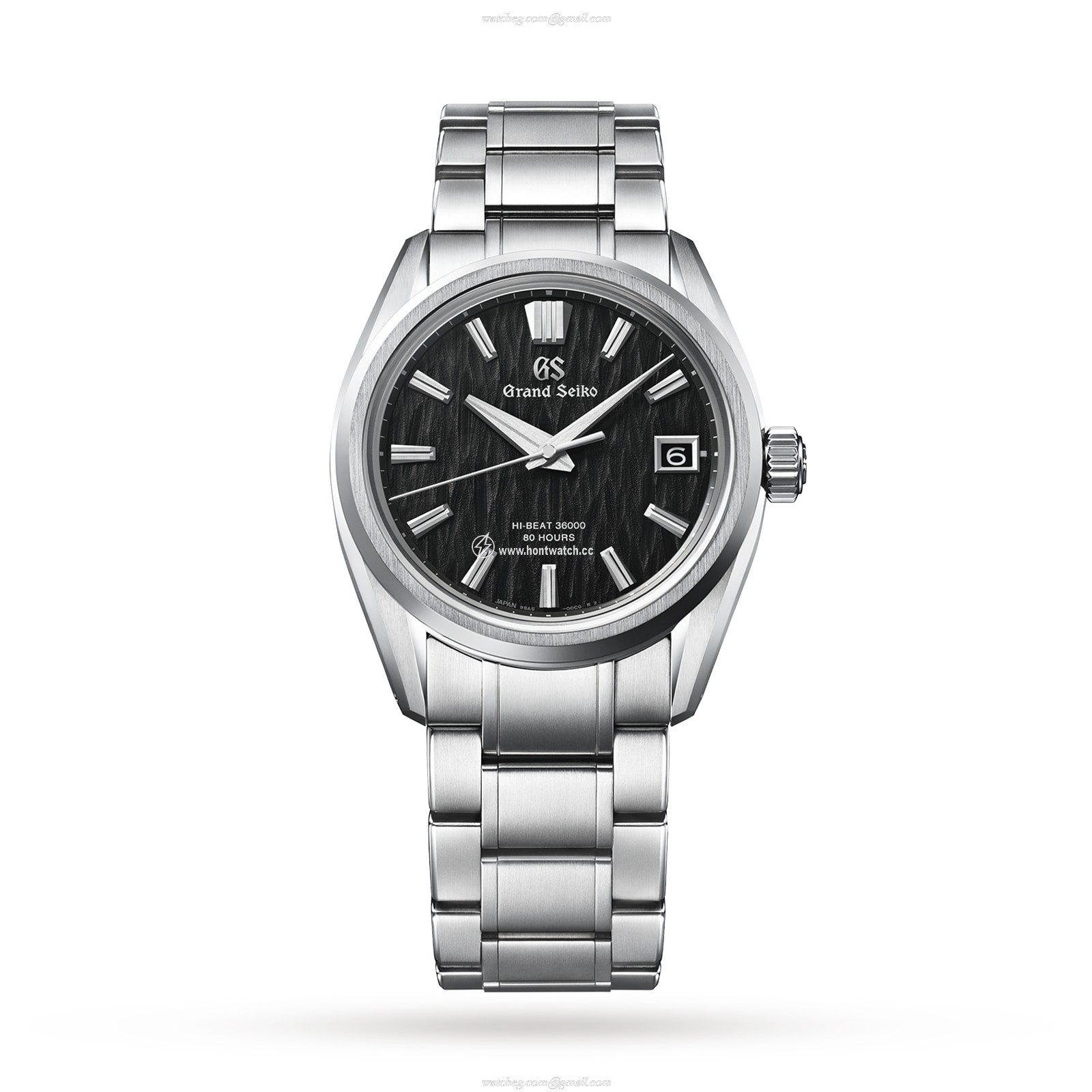 Grand Seiko Evolution 9 SLGH017 Titanium Automatic Black Watch - 40mm