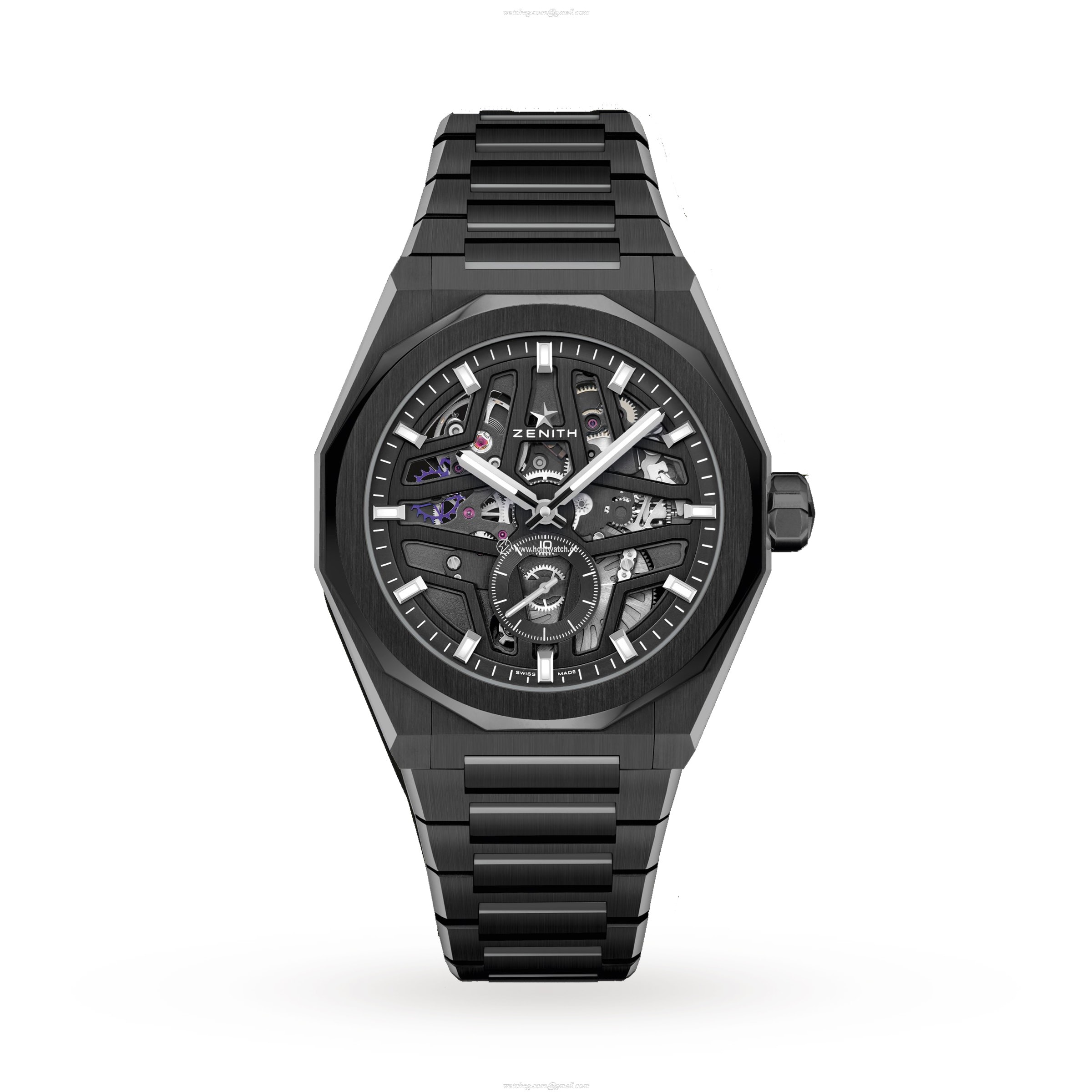 Zenith Defy Skyline Ceramic Automatic Black Watch - 41mm | Replica