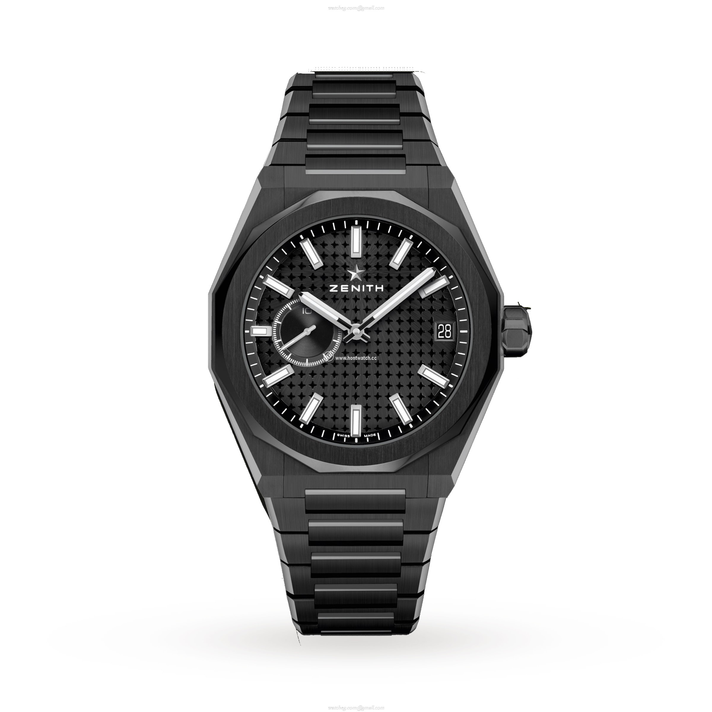 Zenith Defy Ceramic Automatic Black Watch - 41mm Case | 100m Water Resistant
