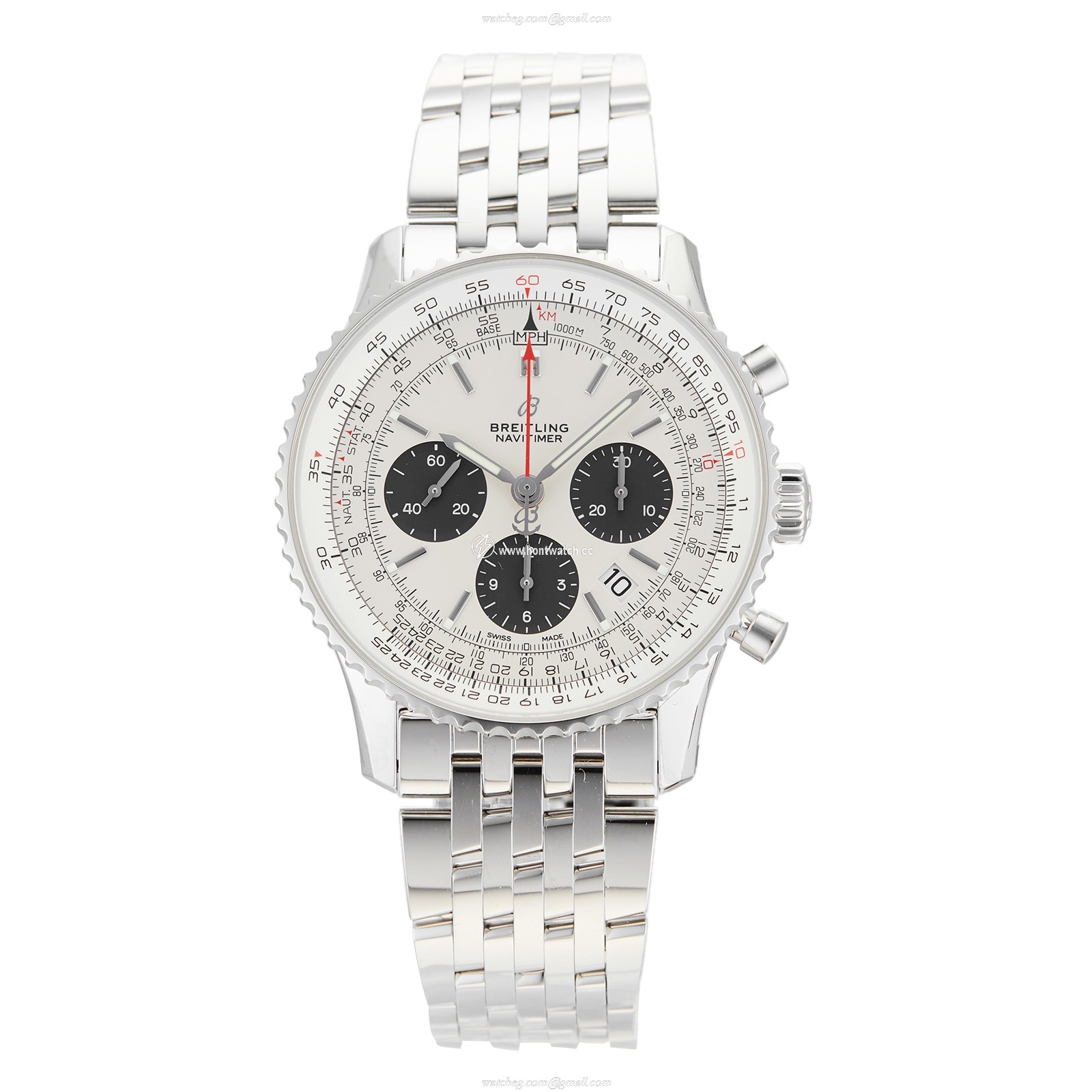 Breitling Navitimer AB0121211/G1A1 | 43mm Stainless Steel Automatic Silver Watch