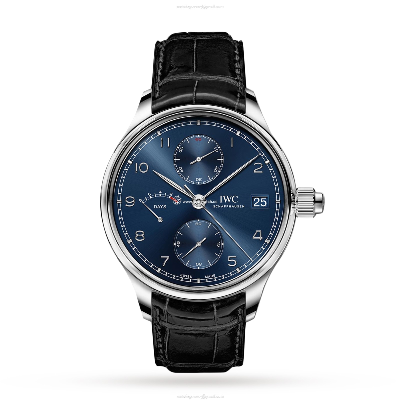 IWC Portugieser IW515301 Blue Dial | 46mm Stainless Steel | Manual Winding
