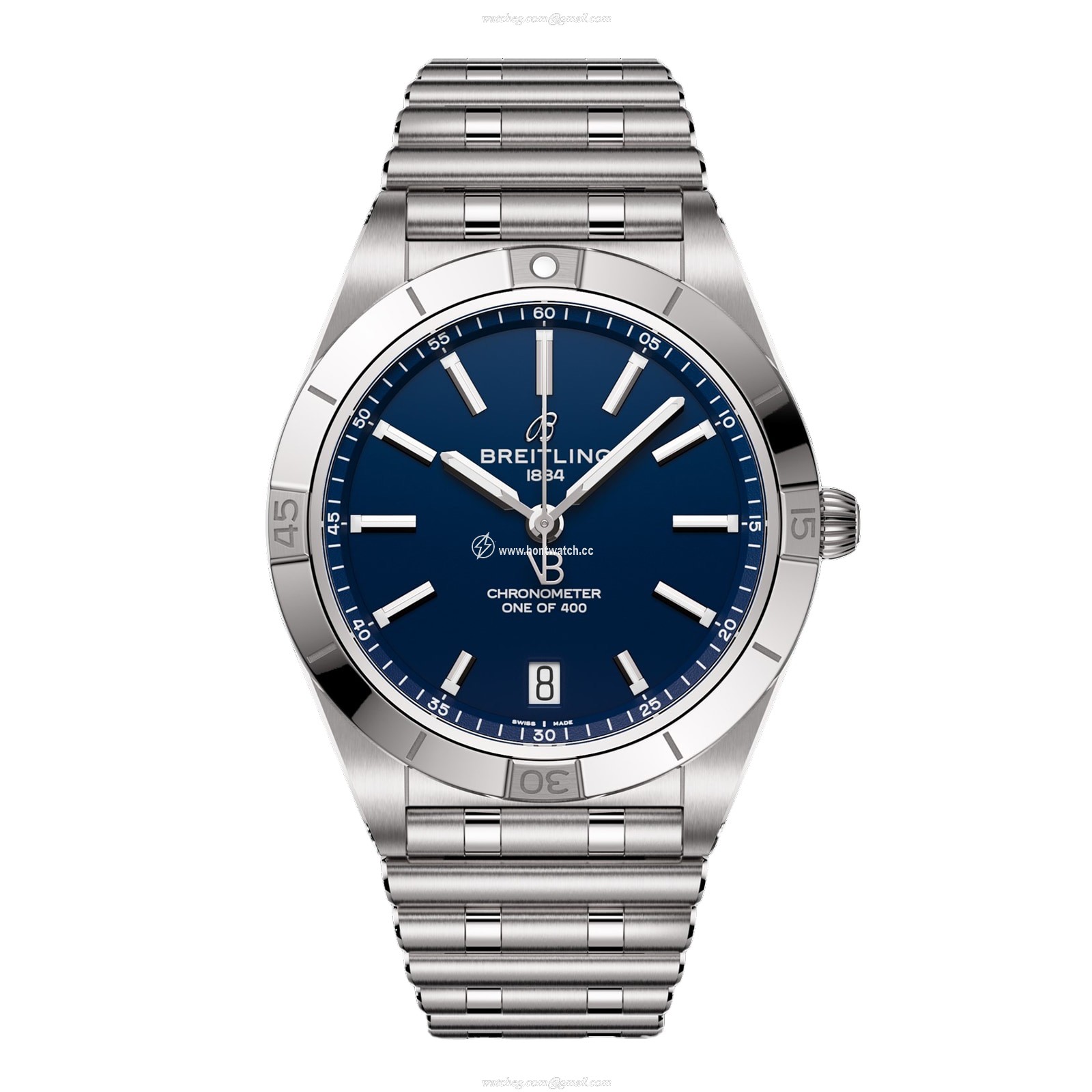 Breitling Chronomat Automatic 36mm Blue Dial Stainless Steel Watch | A103801A1C1A1