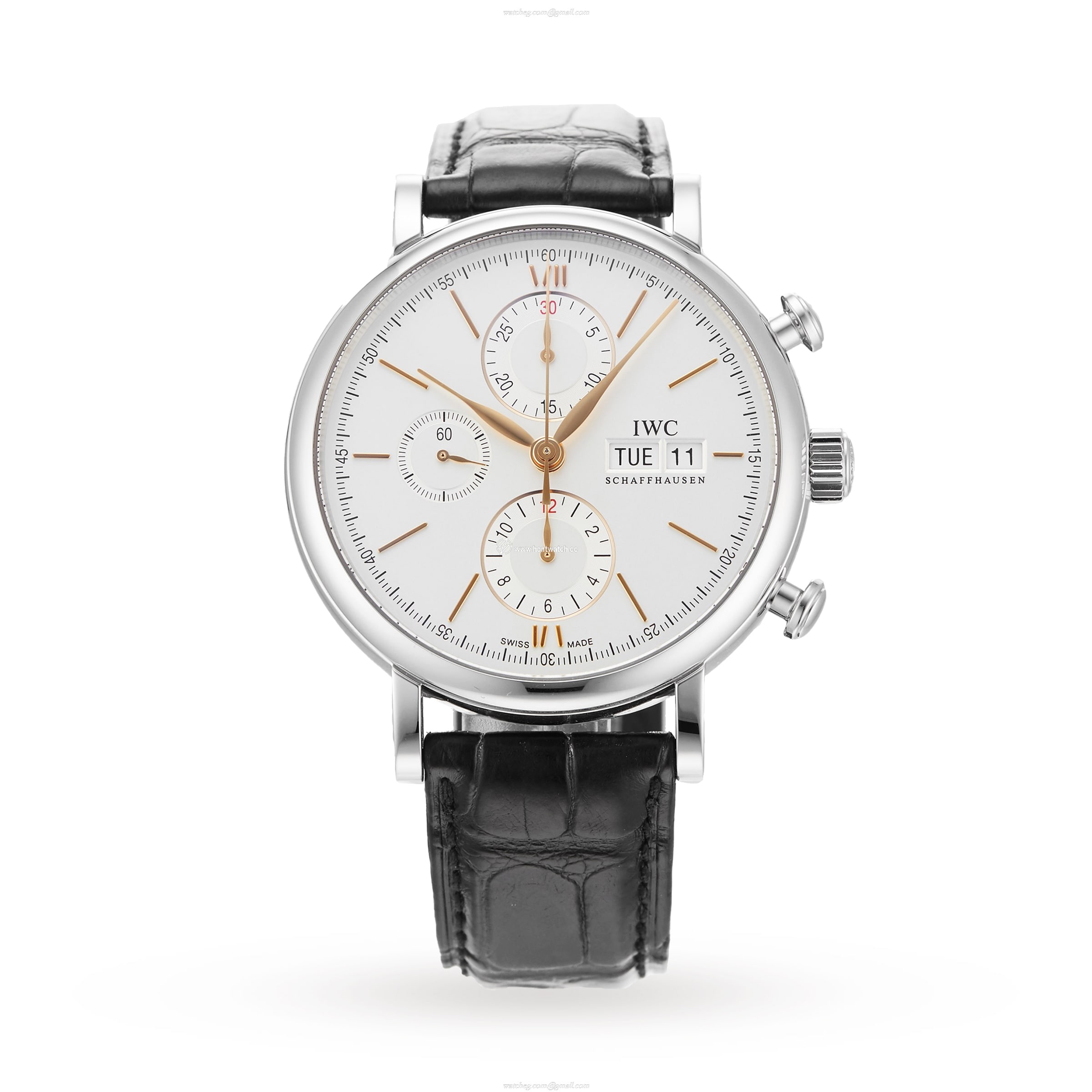 Pre-Owned IWC Portofino Automatic Watch - 42mm Stainless Steel & Silver Dial