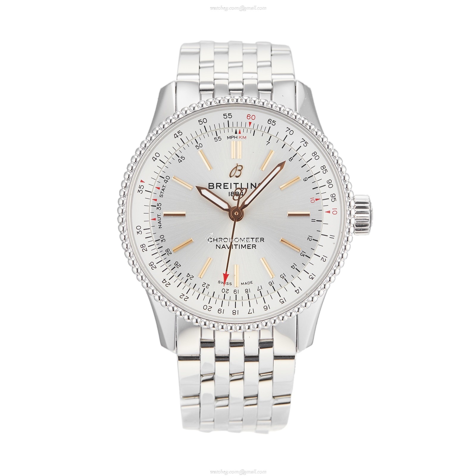 Breitling Navitimer Automatic 35mm Silver Dial | Stainless Steel Watch