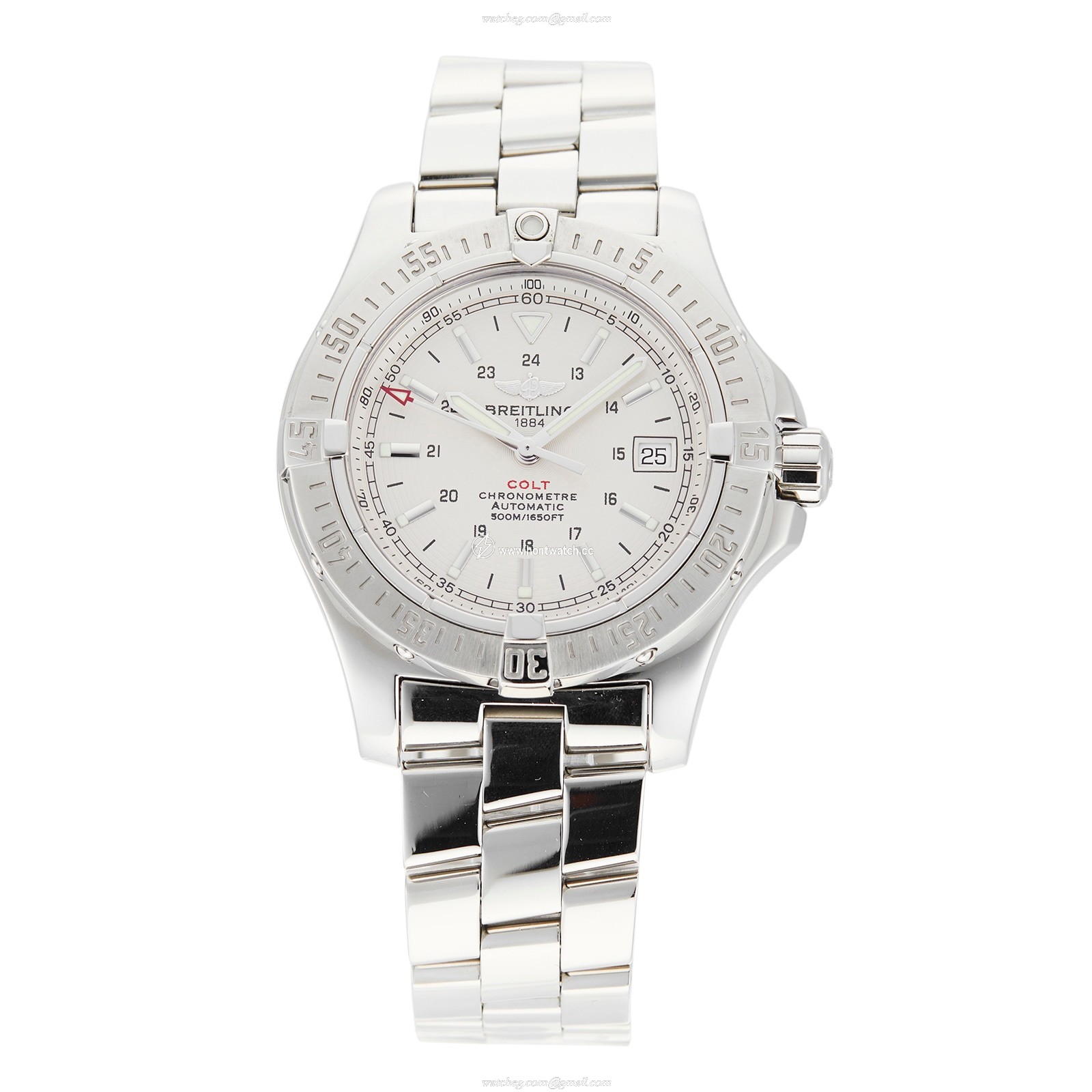 Breitling Colt A17380 Automatic Silver Dial - 41mm Stainless Steel Watch